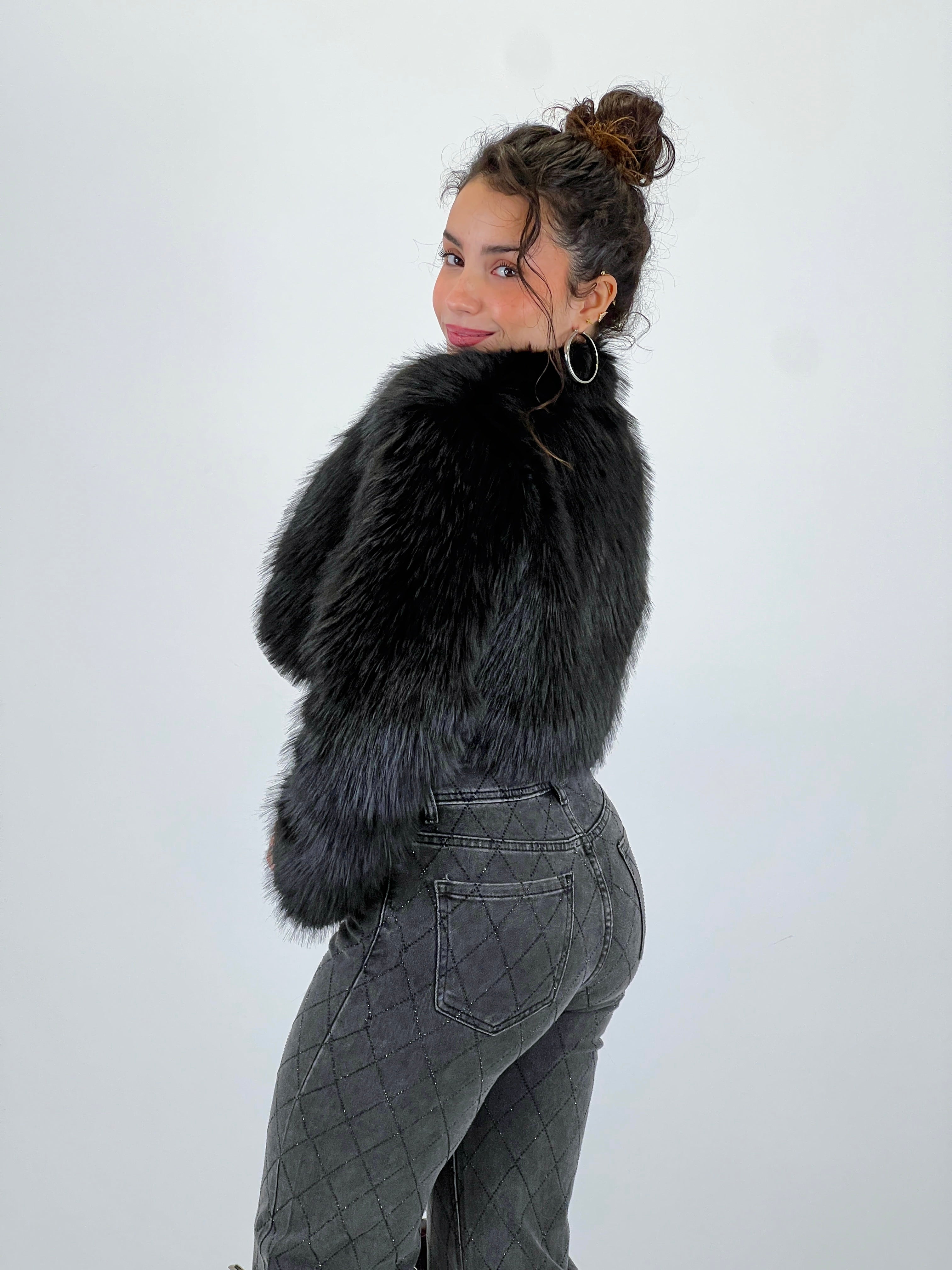 Chaqueta bolero pelo - Zebra&Maduixa®