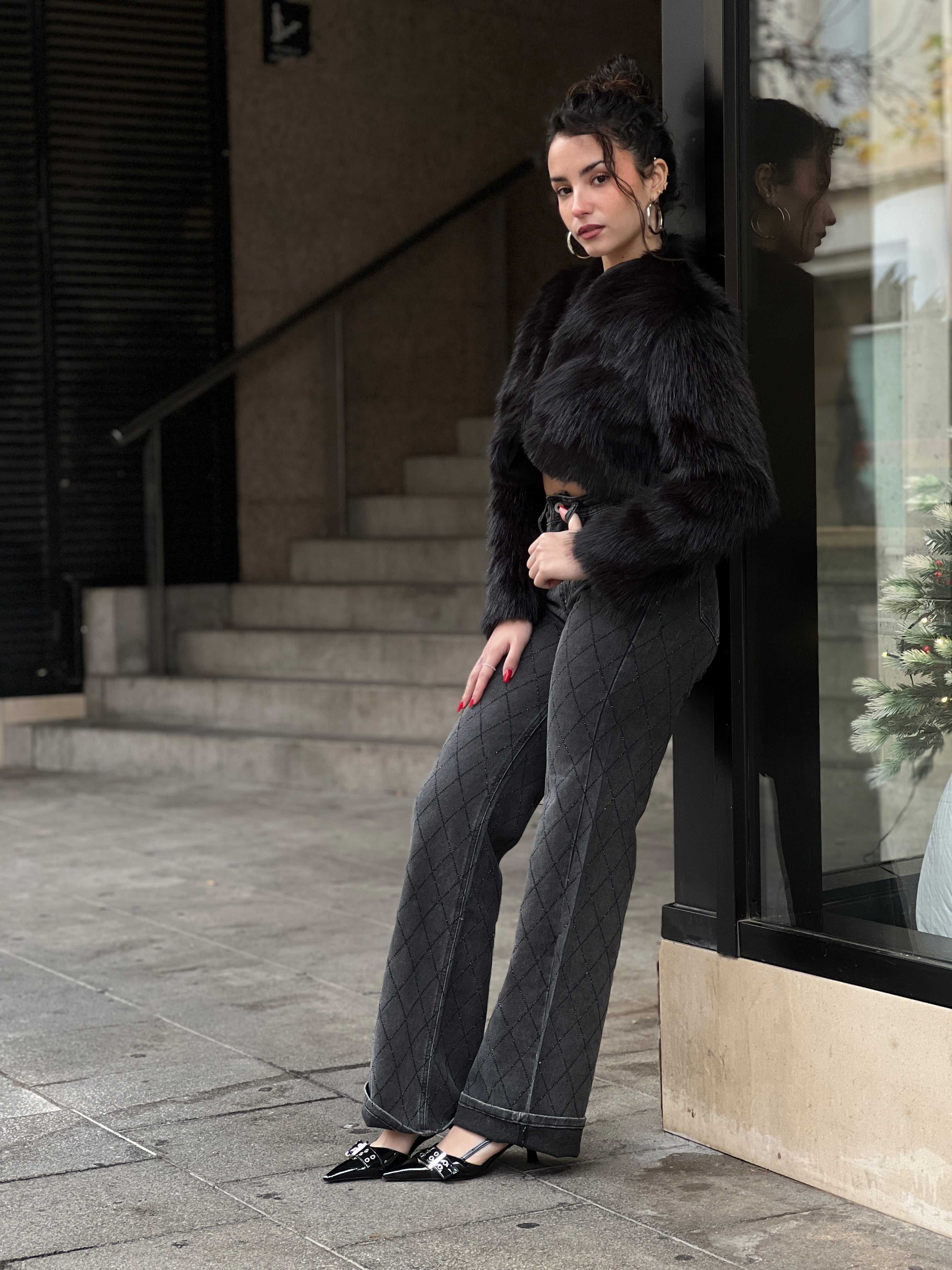 Chaqueta bolero pelo - Zebra&Maduixa®
