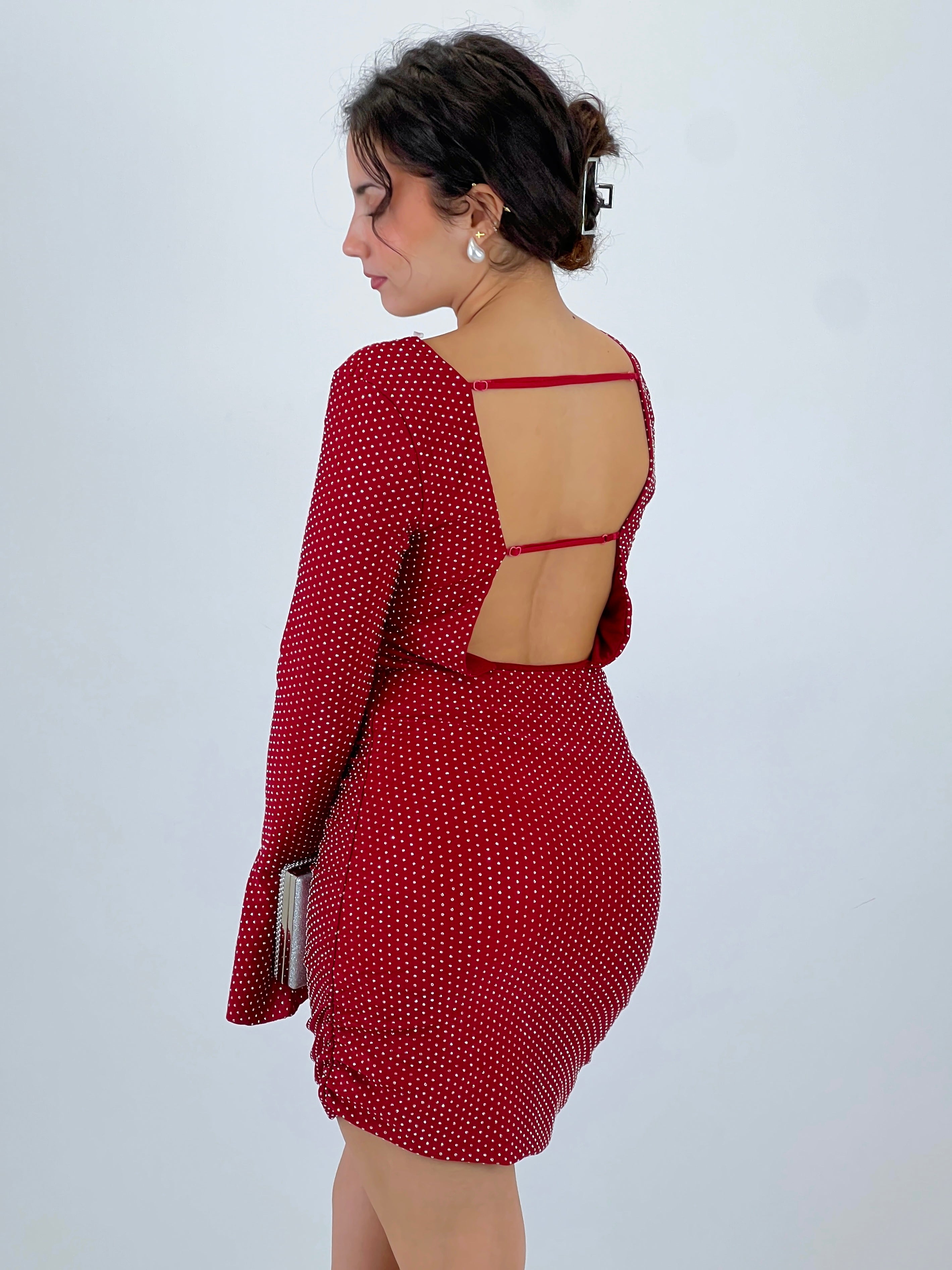 Vestido cristales manga larga - Zebra&Maduixa®