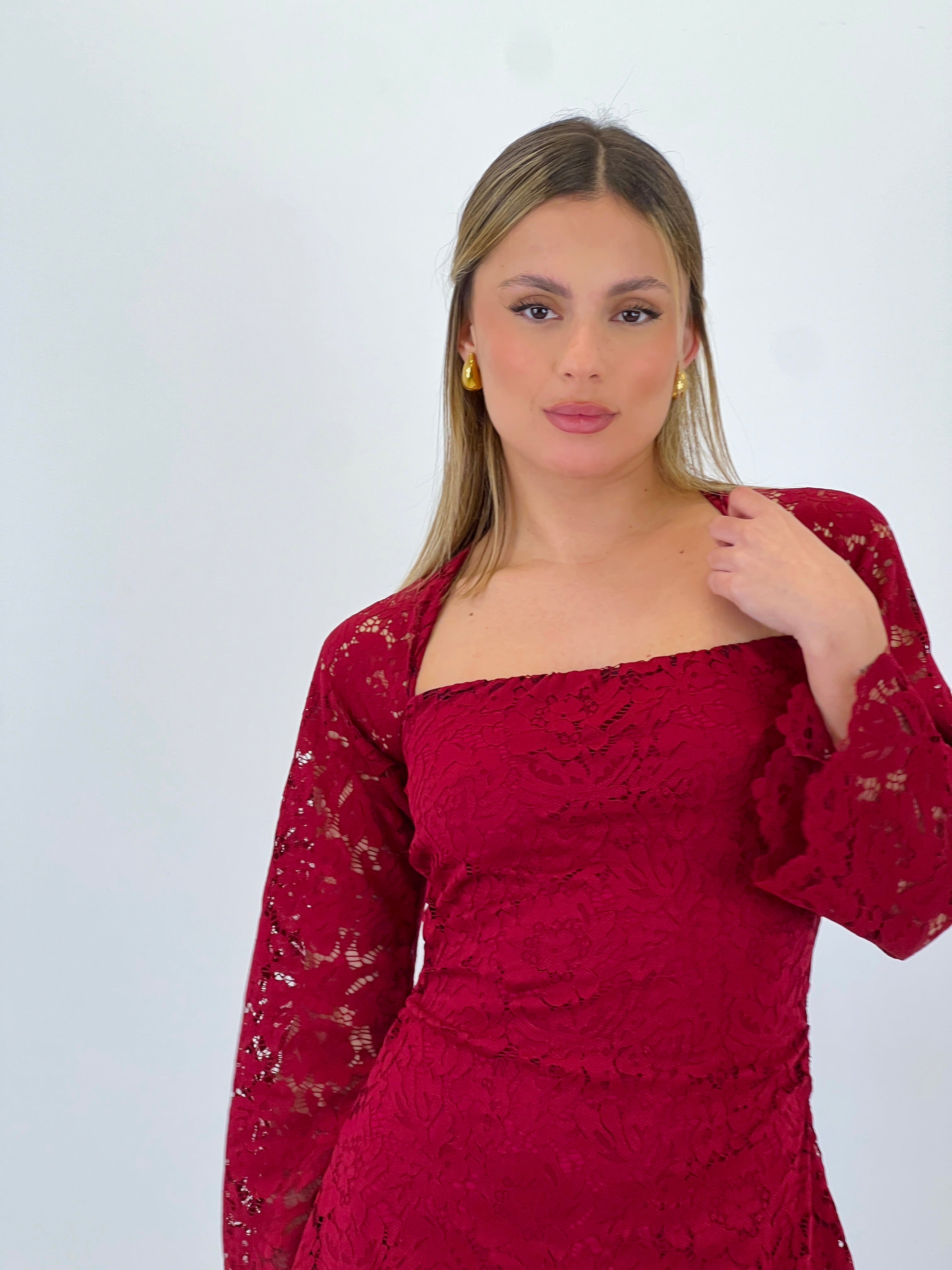 Vestido evasé manga acampanada - Zebra&Maduixa®
