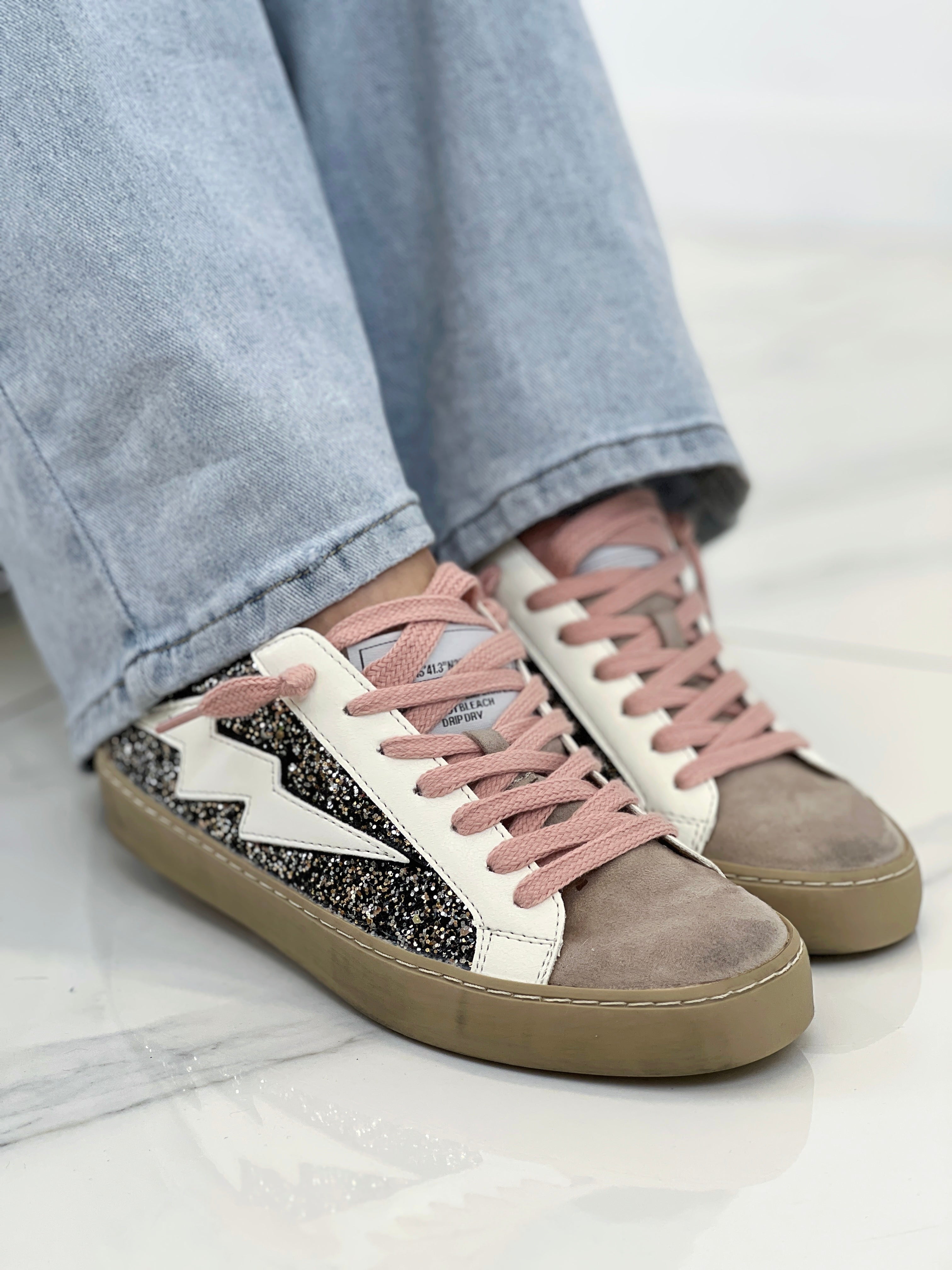 Zapatillas rayo brillo - Zebra&Maduixa®