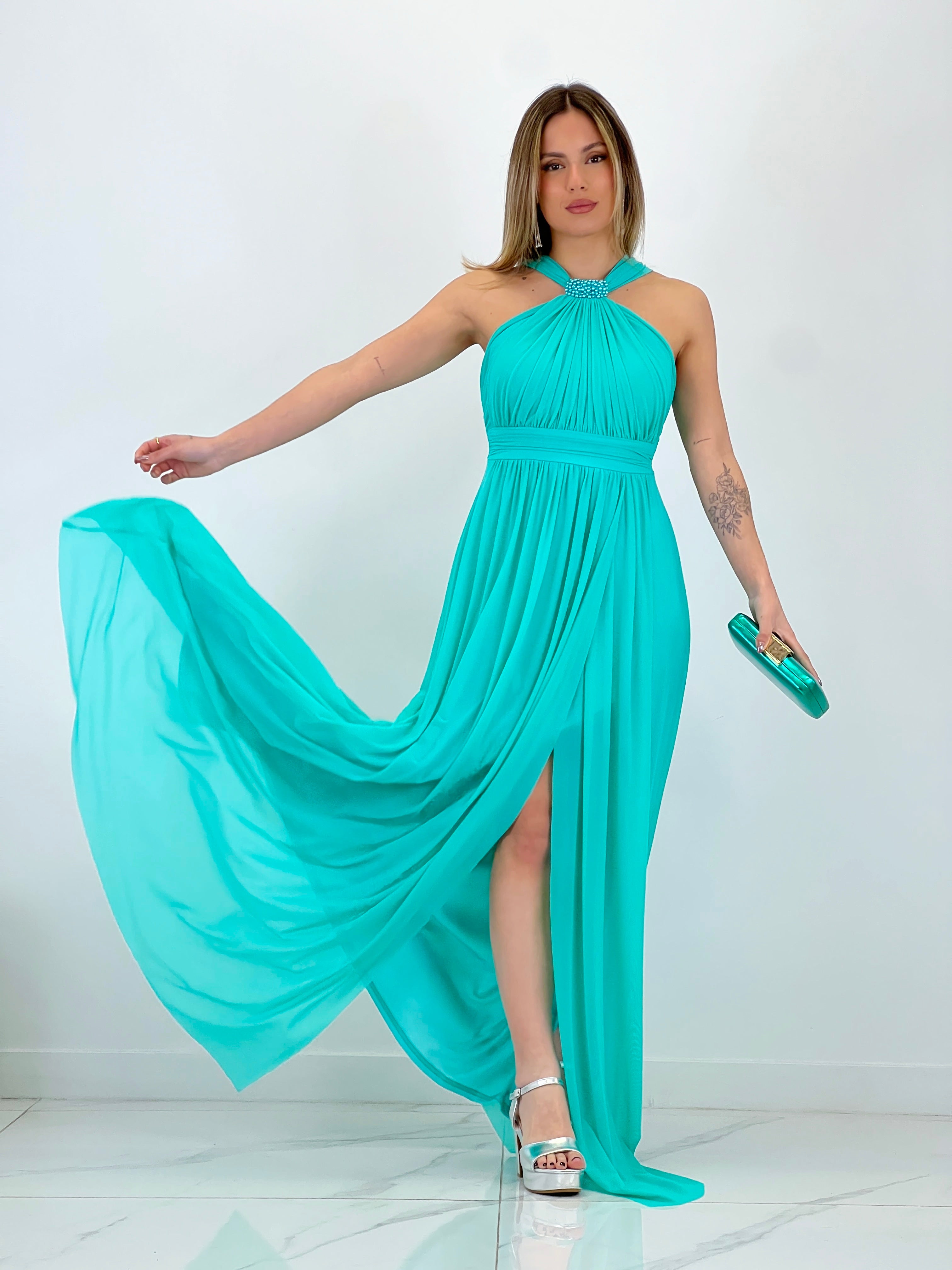 Vestido escote griego Amalia - Zebra&Maduixa®
