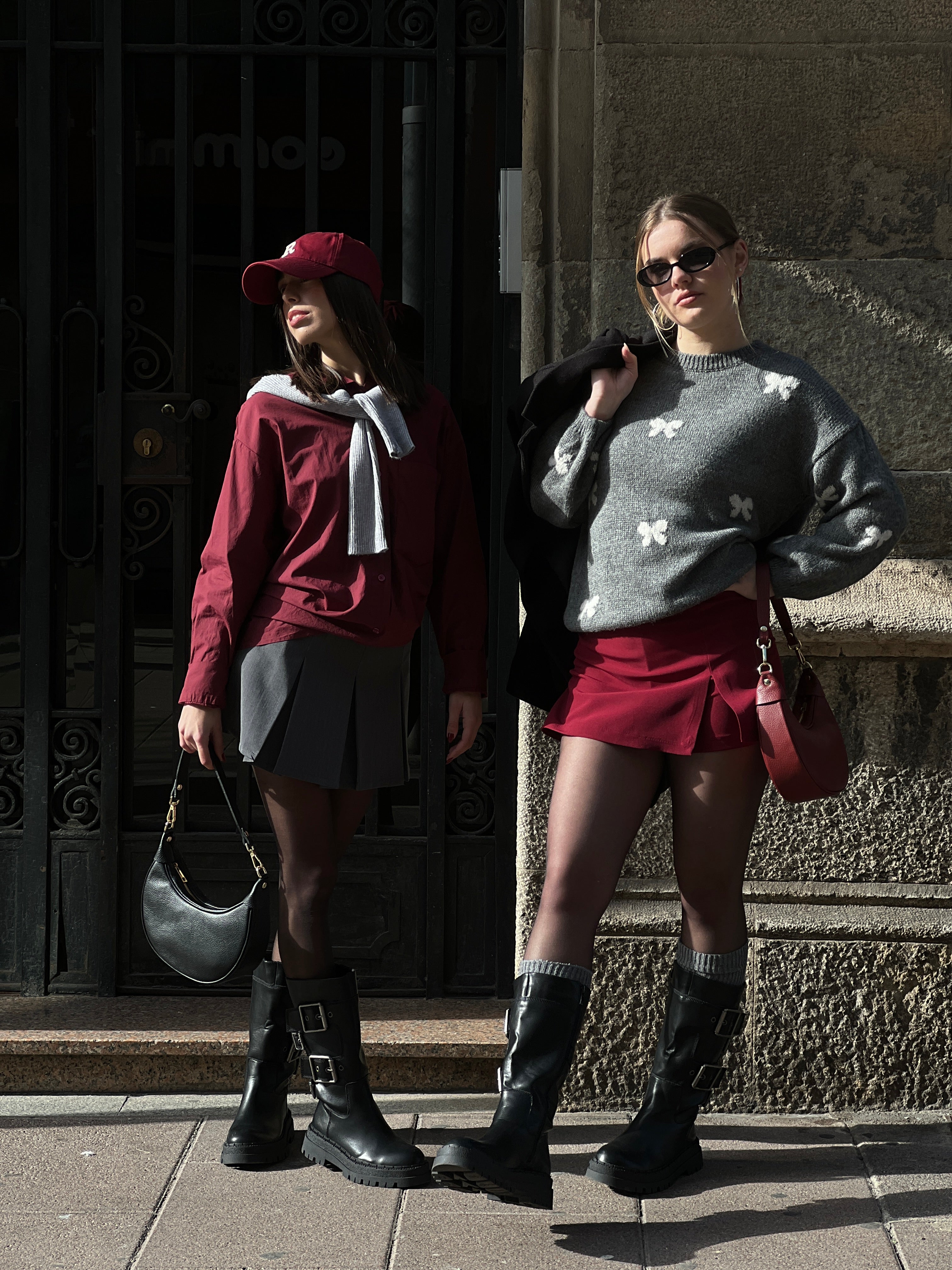 Sac hobo en cuir