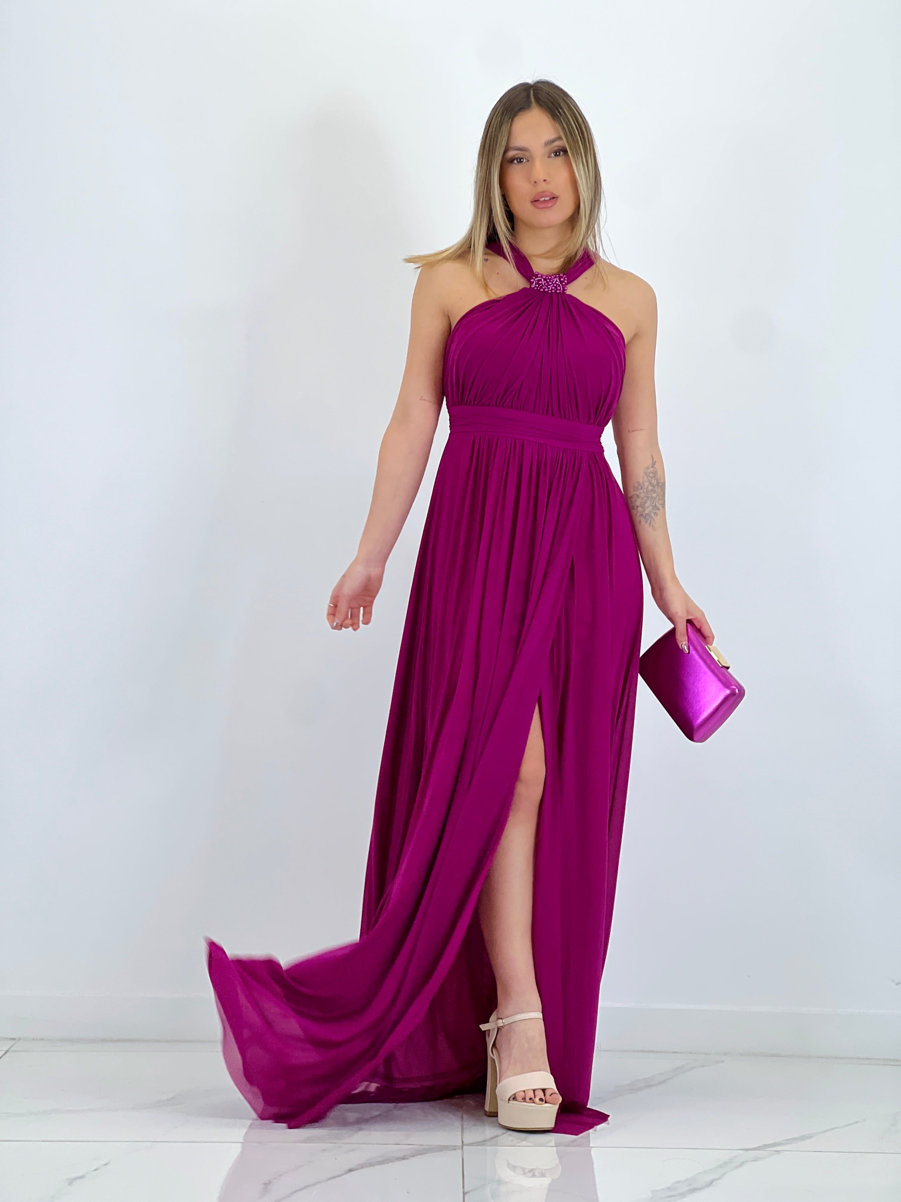 Vestido escote griego Amalia - Zebra&Maduixa®