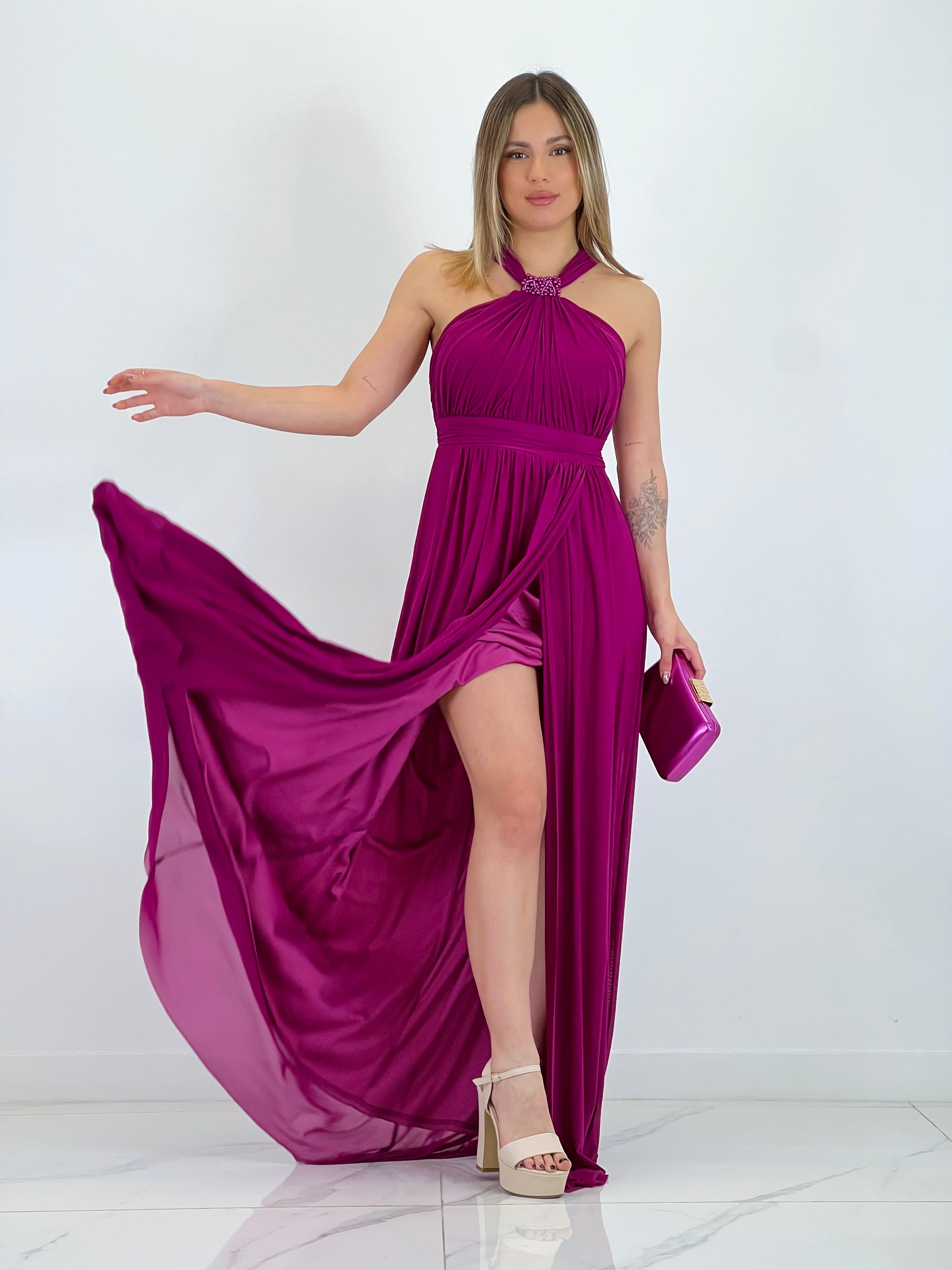 Vestido escote griego Amalia - Zebra&Maduixa®