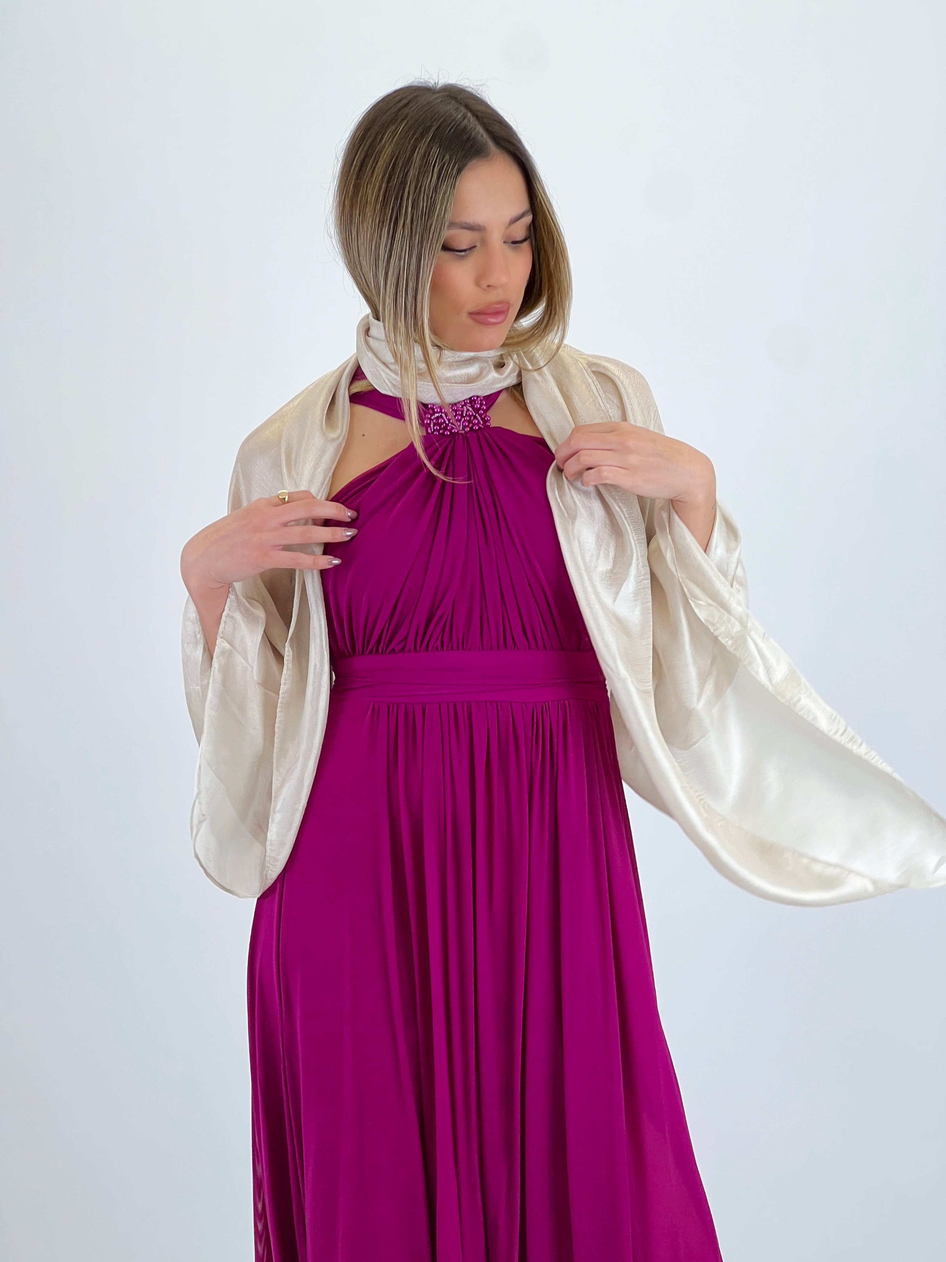 Satin scarf