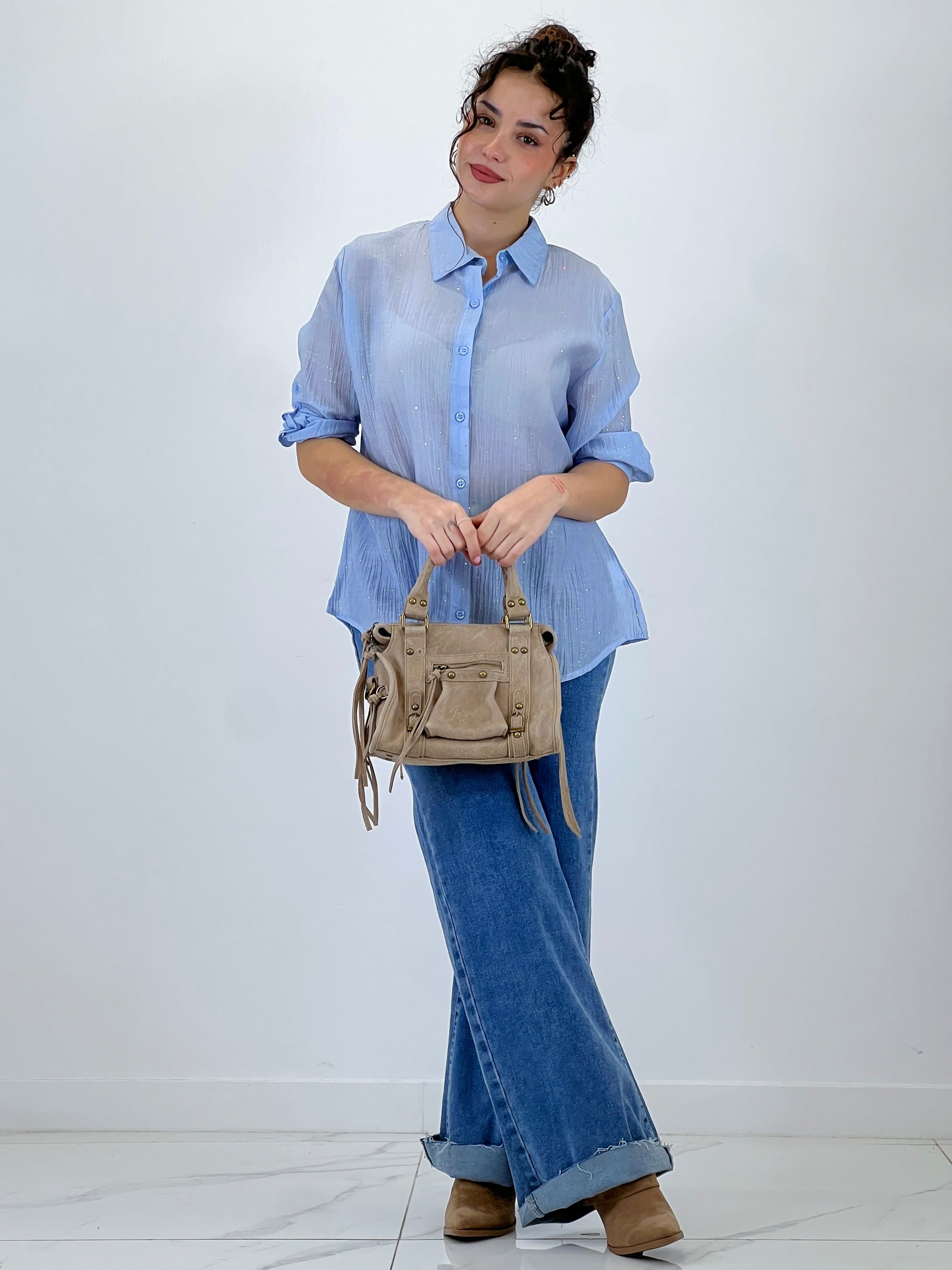 Camicia strass