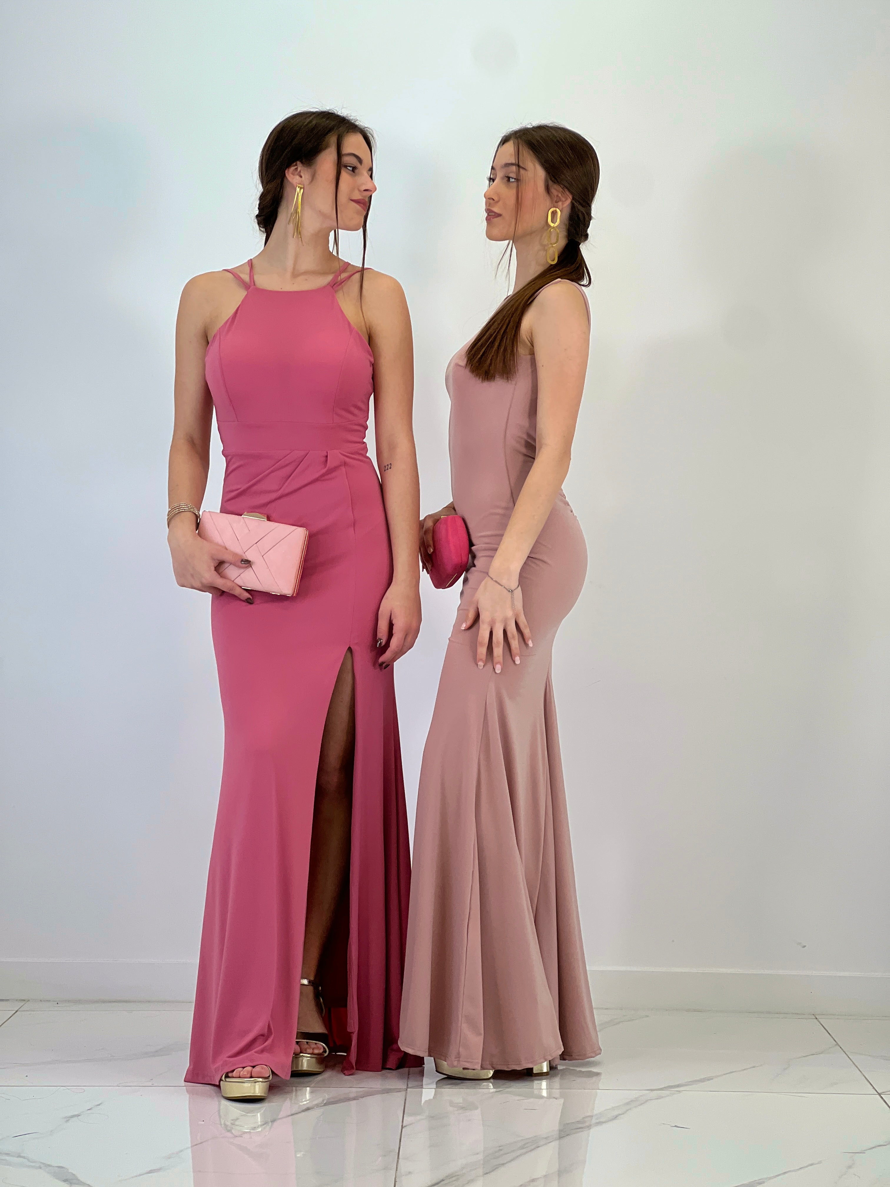 Robe dos nu de cérémonie Dionisia