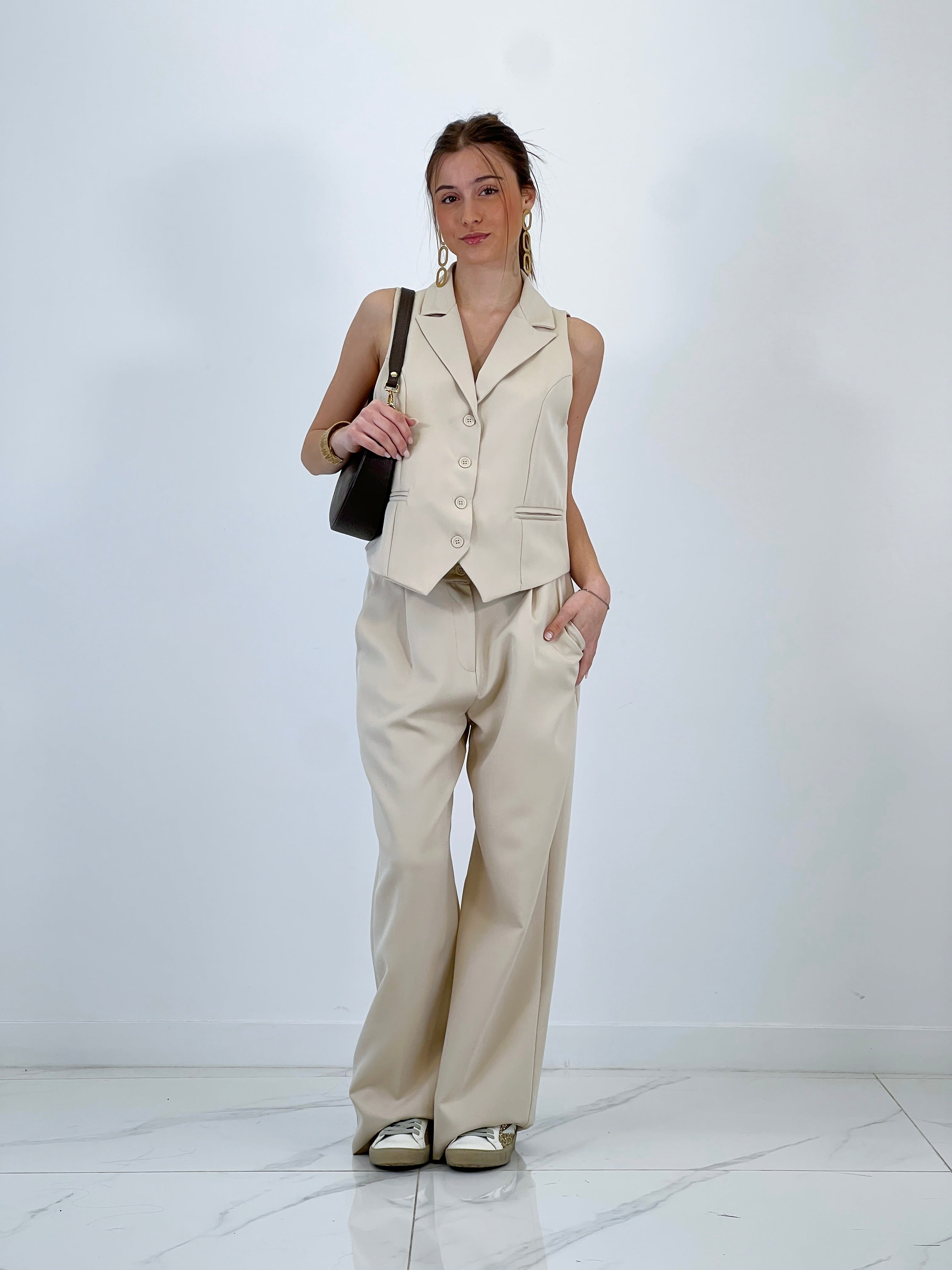Conjunto pantalón y chaleco Paris - Zebra&Maduixa®
