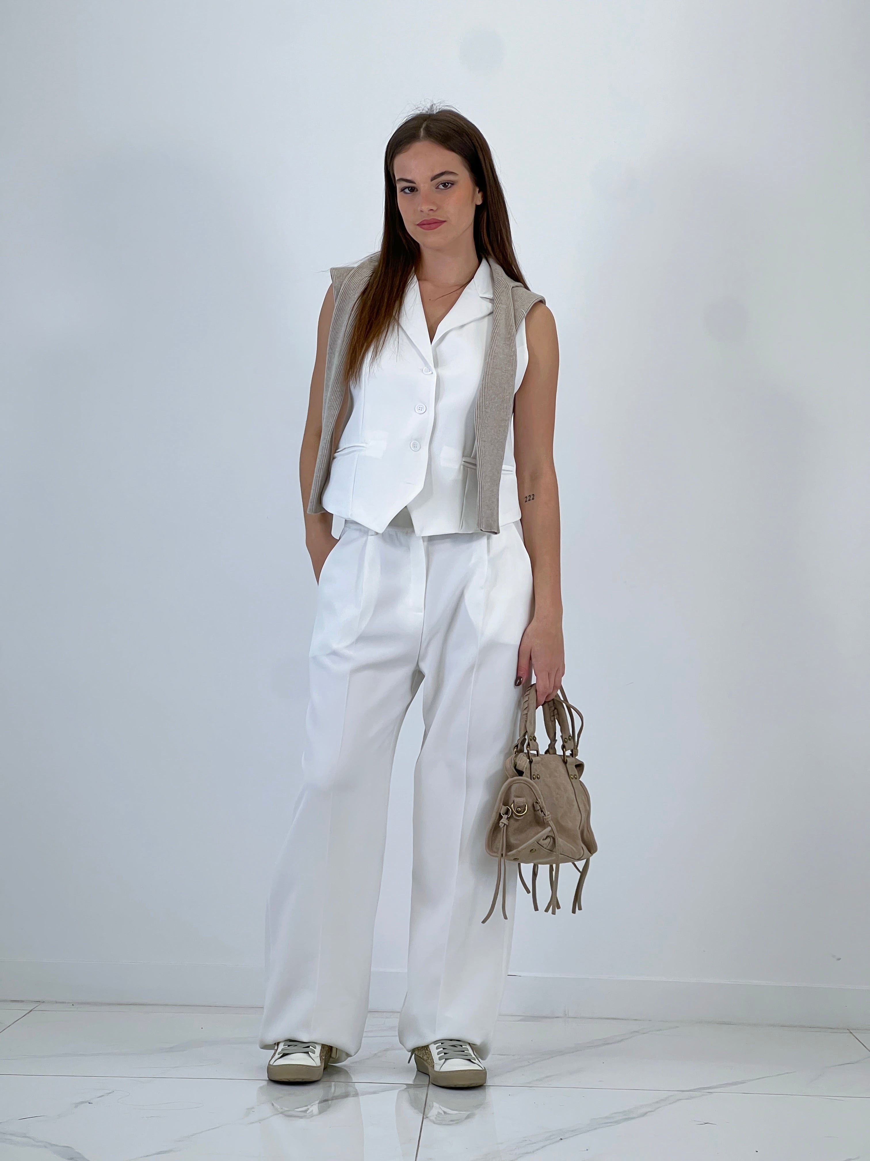 Conjunto pantalón y chaleco Paris - Zebra&Maduixa®