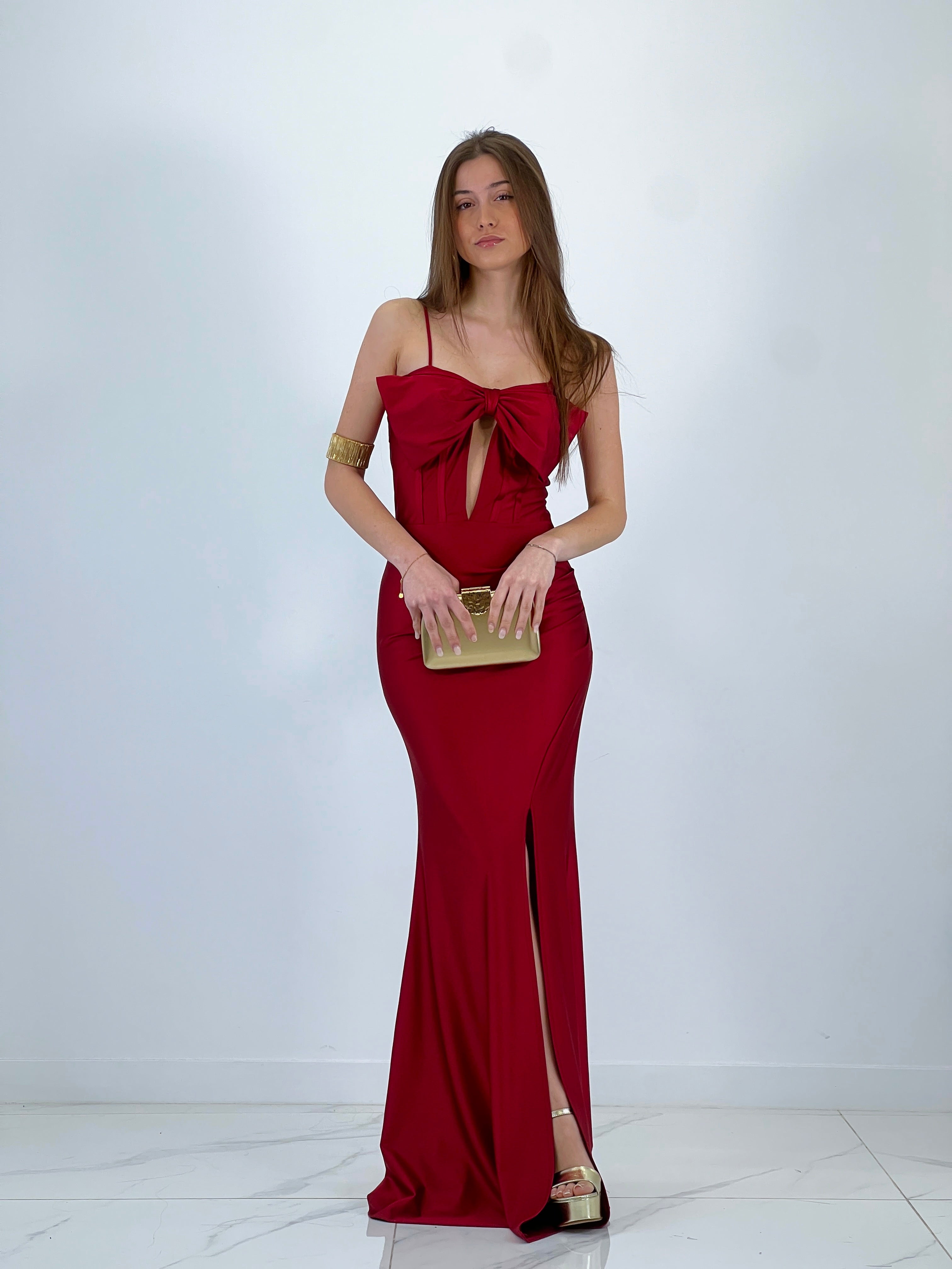 Vestido escote lazo Olimpia - Zebra&Maduixa®