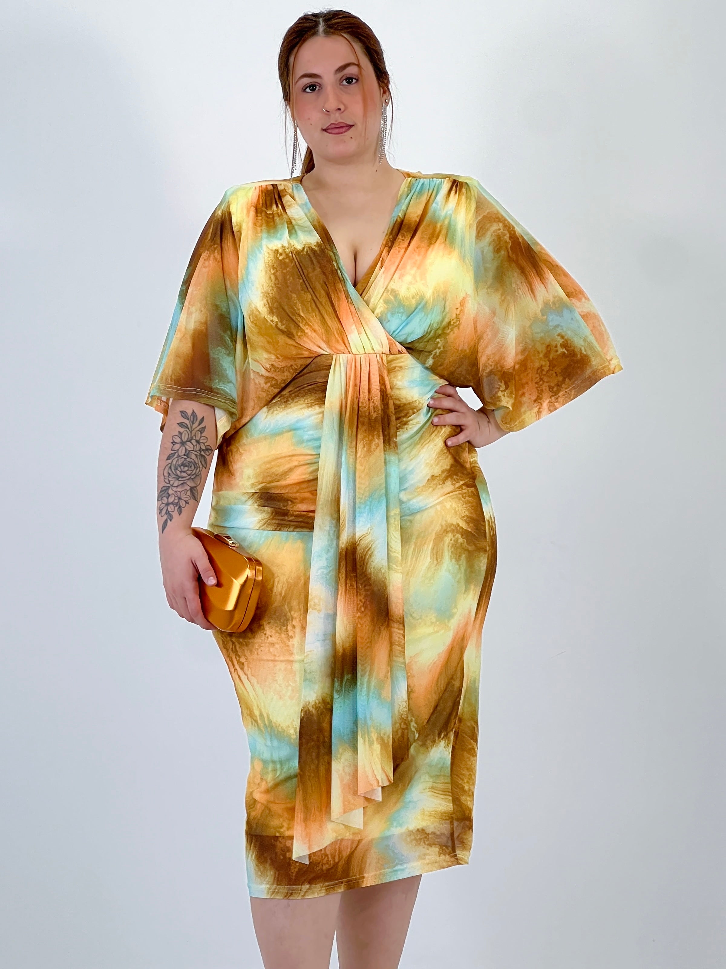 Gabriela printed midi dress