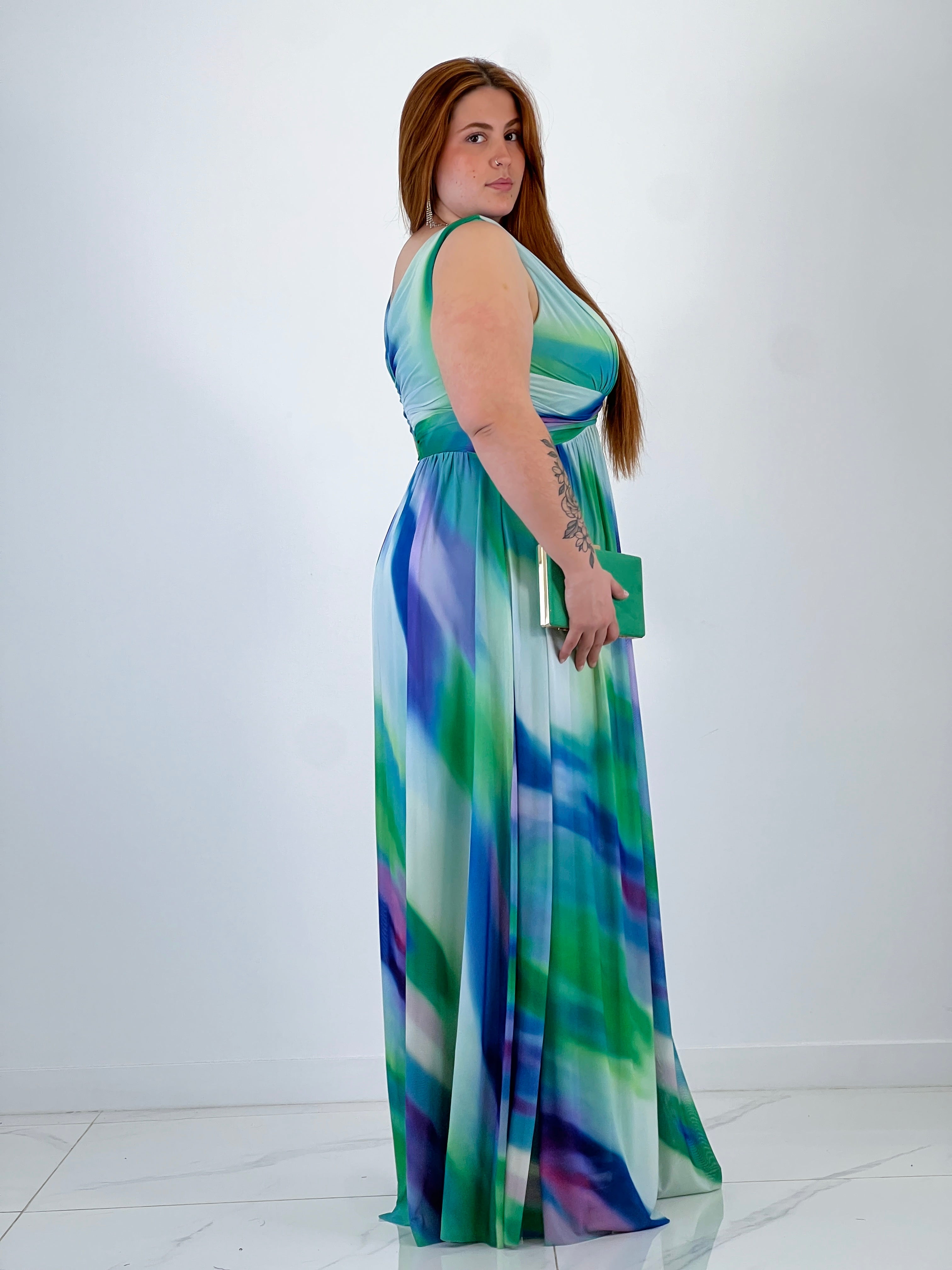 Vestido largo estampado Pristina - Zebra&Maduixa®
