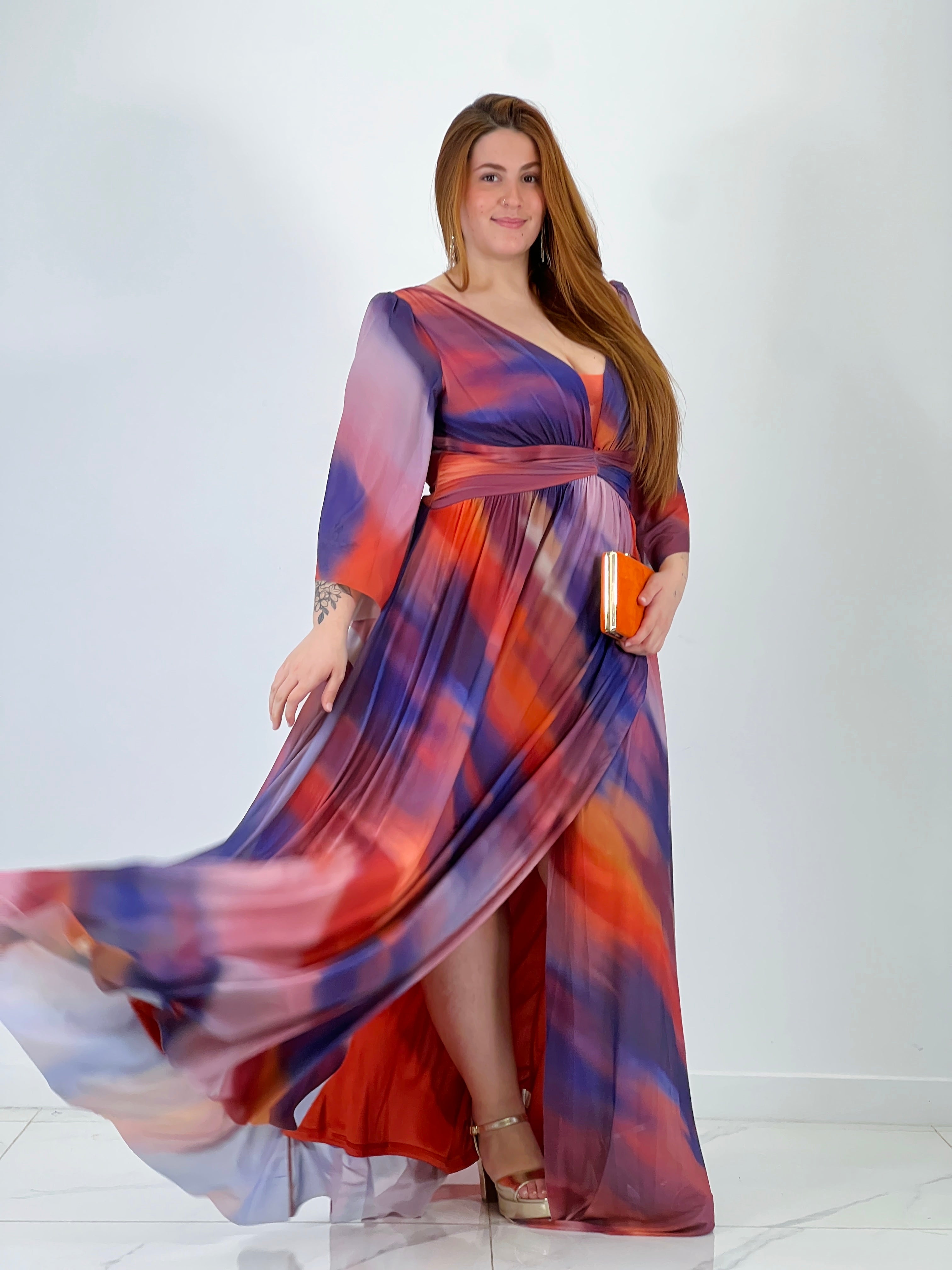 Vestido acuarela Tiffany - Zebra&Maduixa®