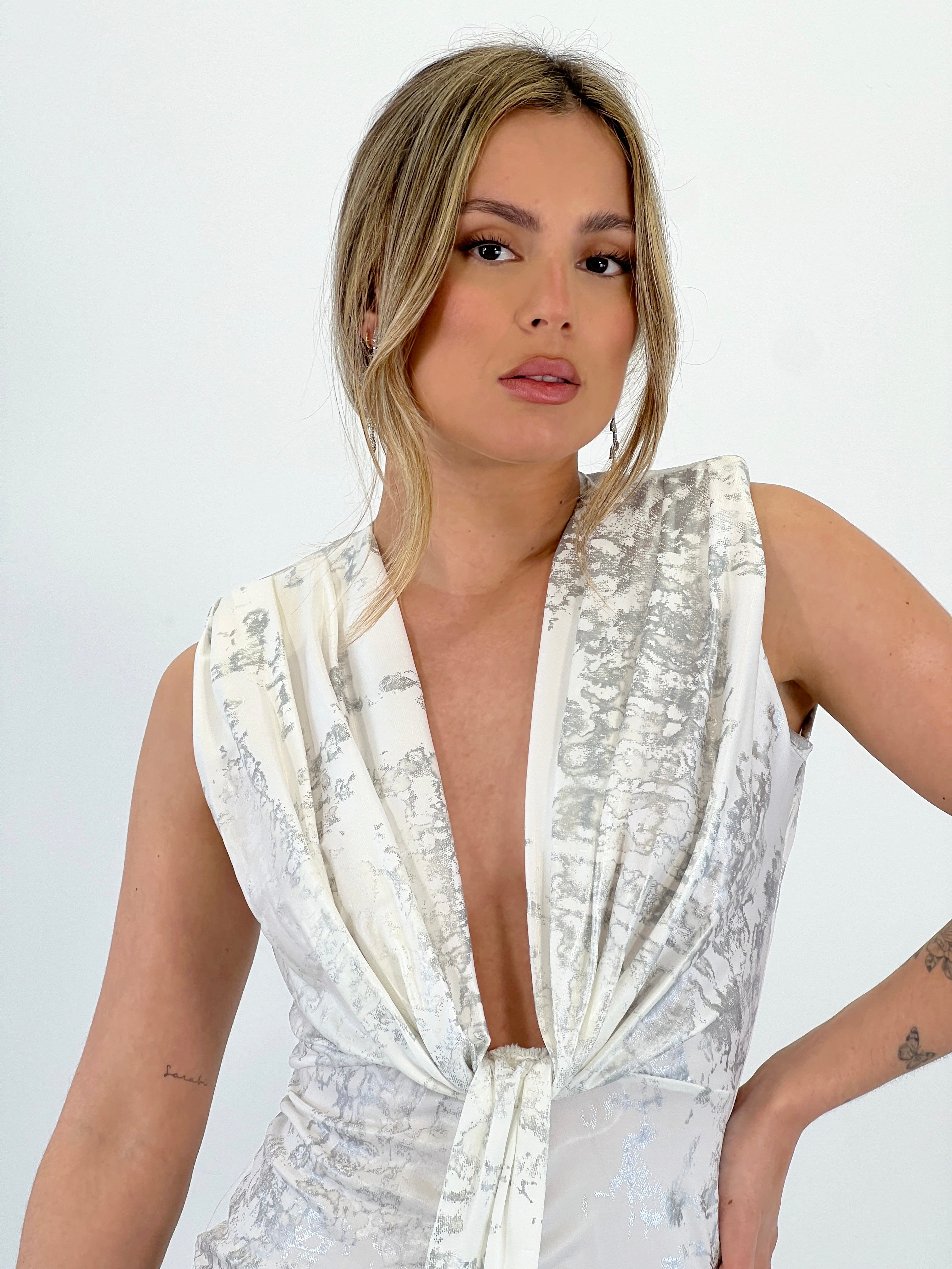 Vestido metalizado Freya - Zebra&Maduixa®