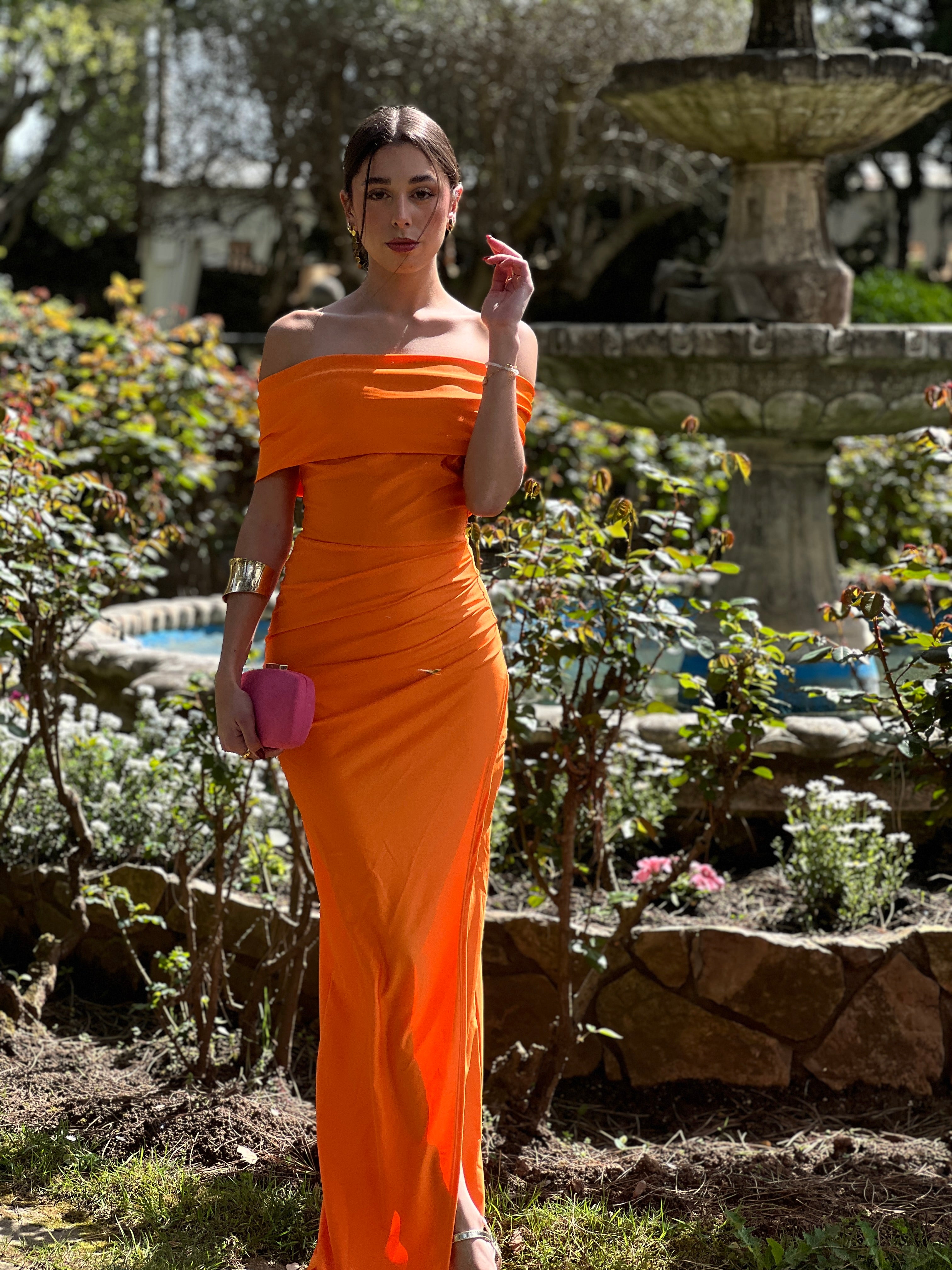 Vestido cuello barco raso Cindy - Zebra&Maduixa®