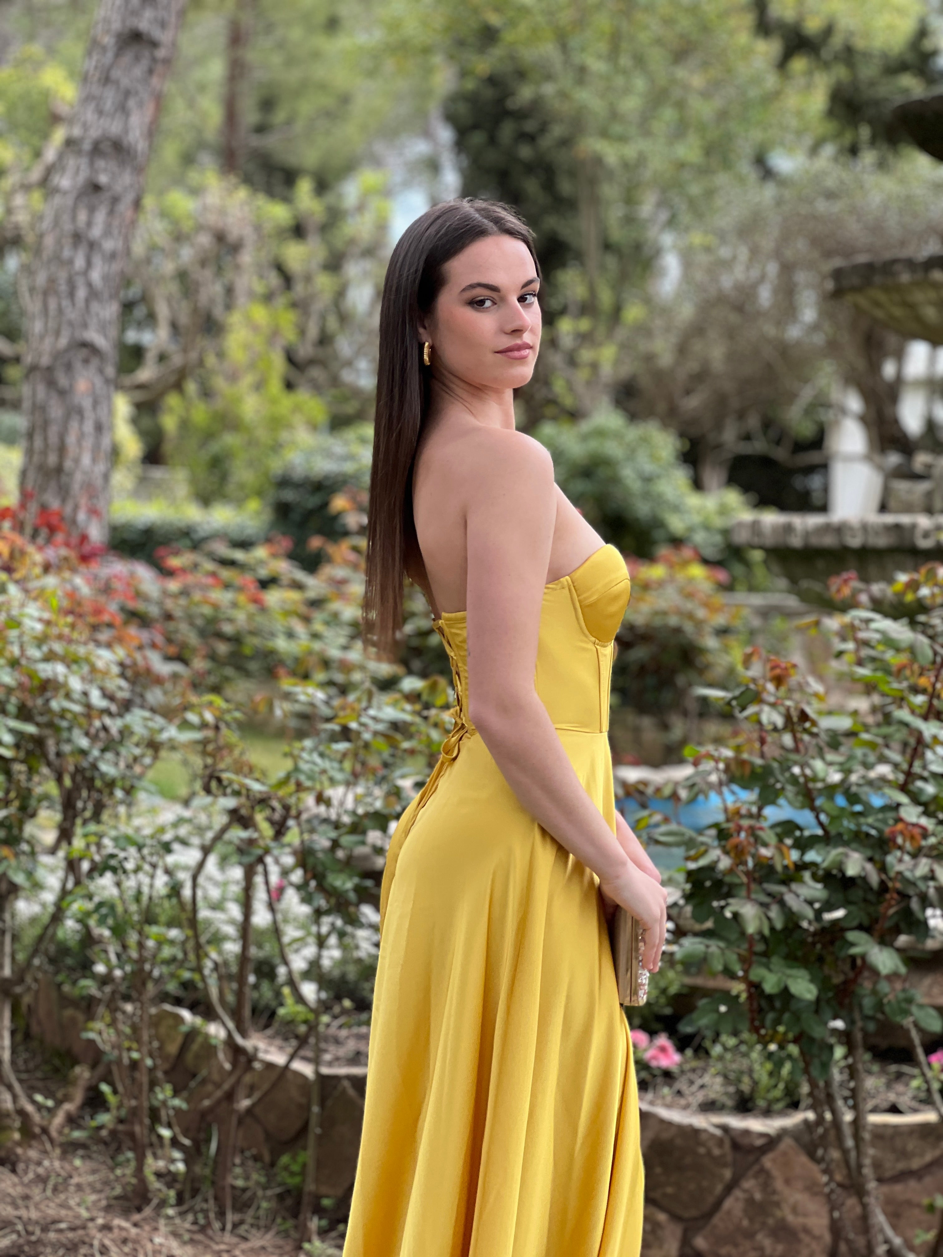 Vestido corsé raso Sarah - Zebra&Maduixa®