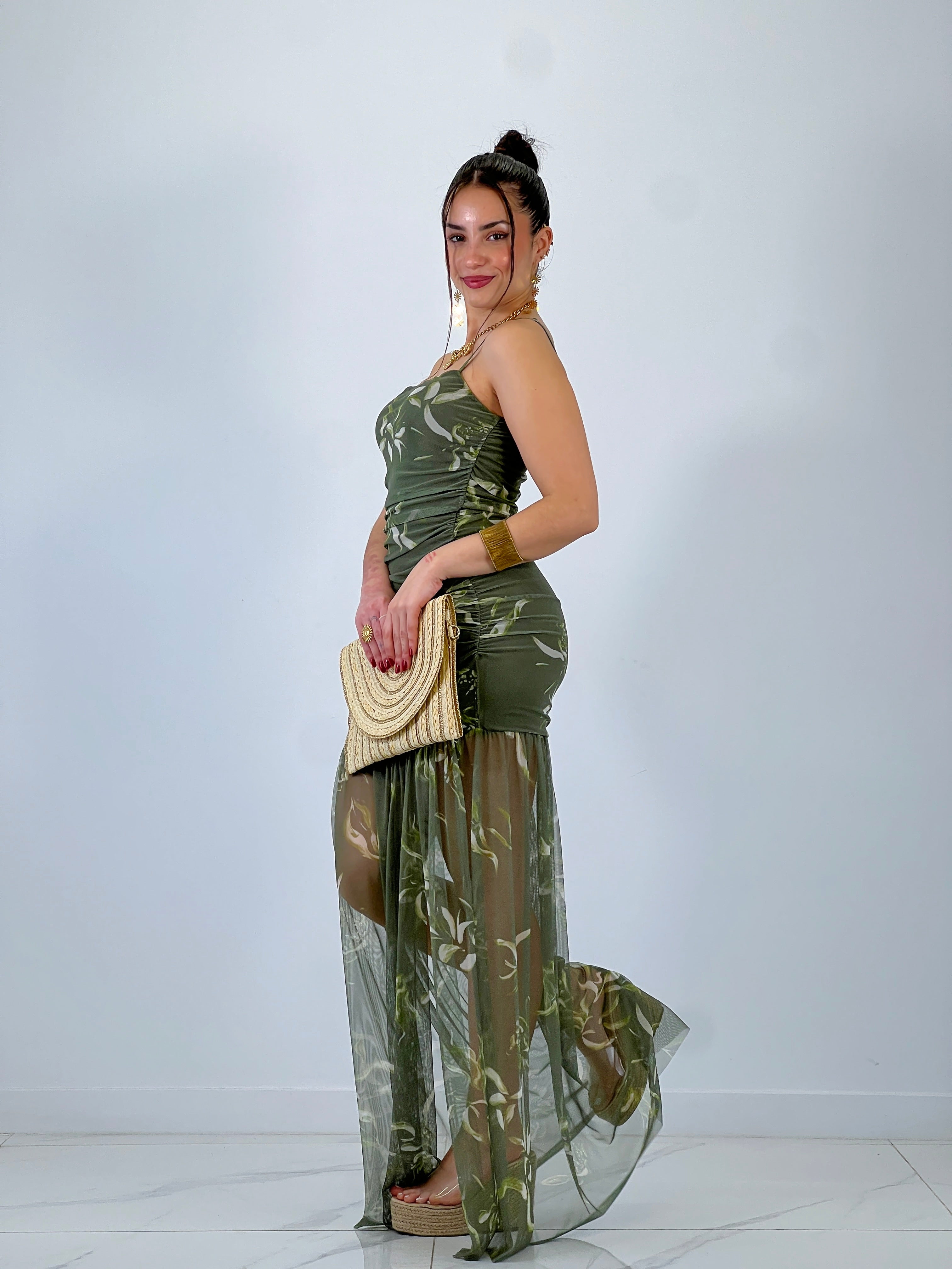 Vestido estampado tul Charlotte - Zebra&Maduixa®