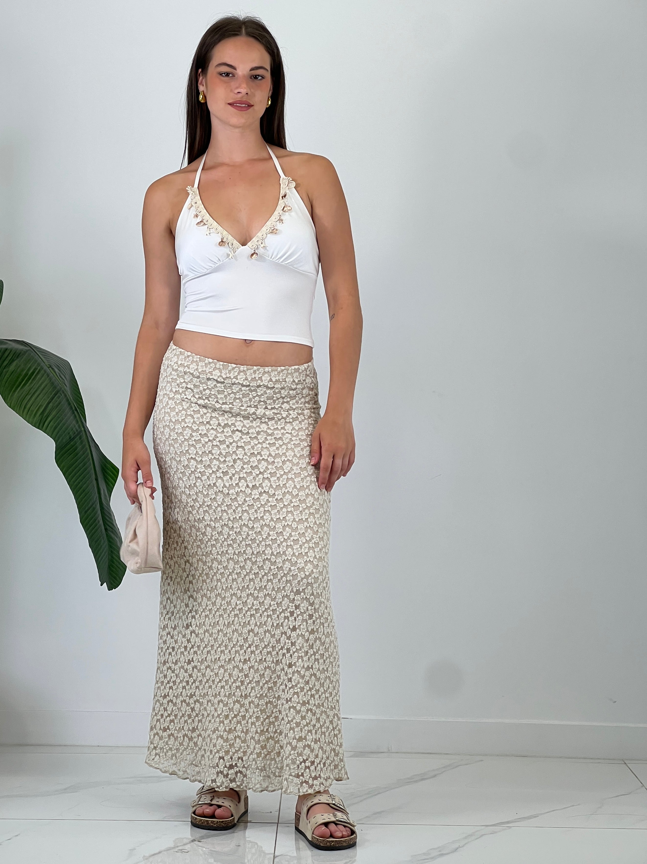 Falda larga blonda - Zebra&Maduixa®