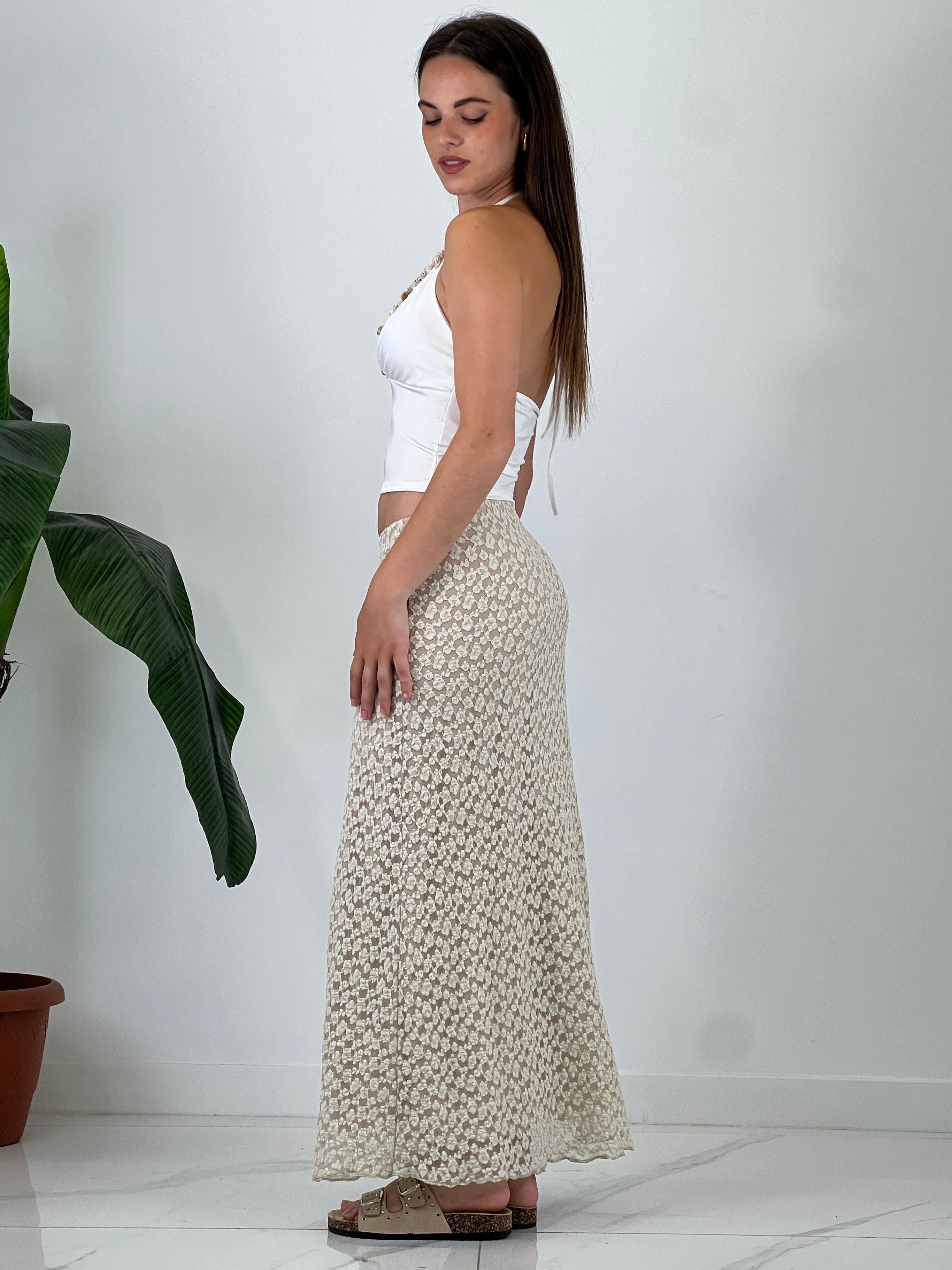 Falda larga blonda - Zebra&Maduixa®