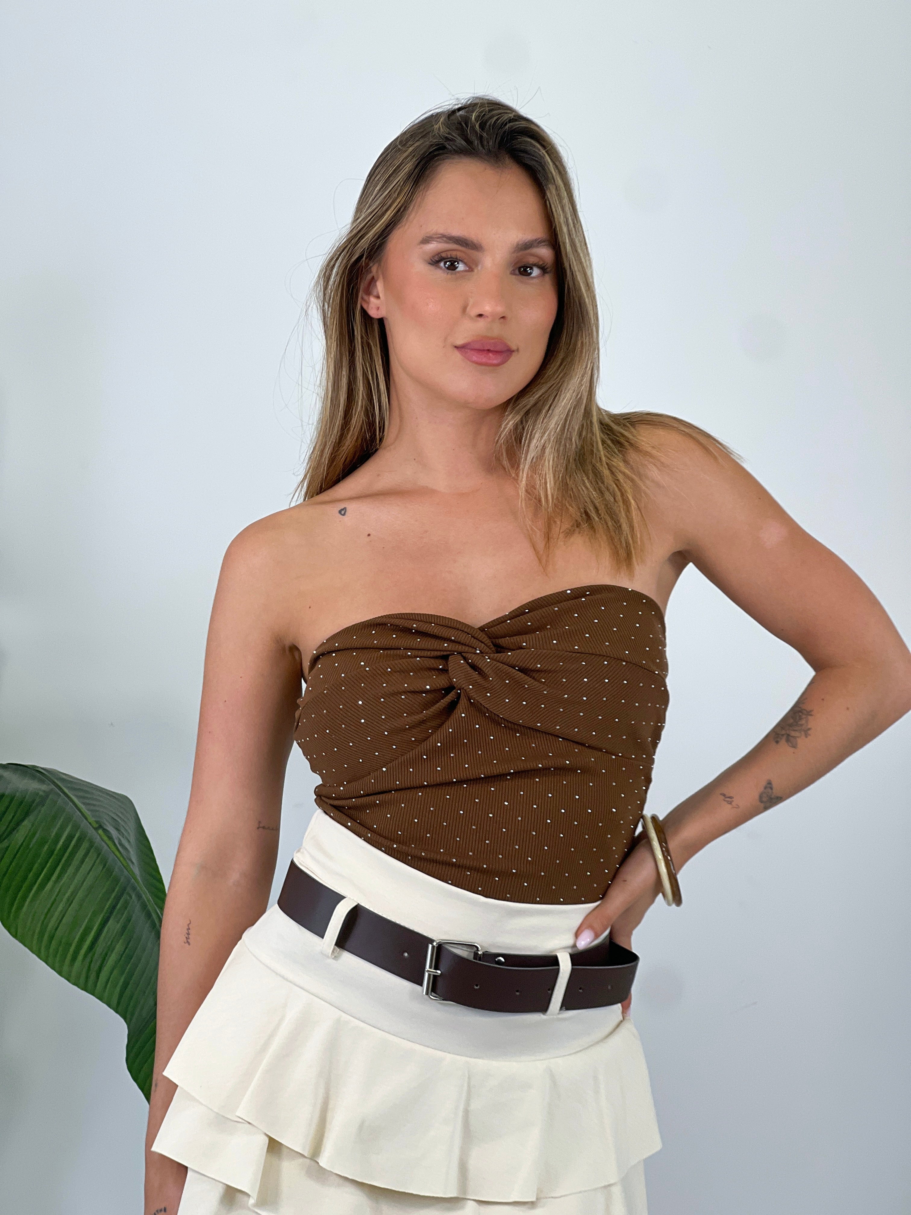 Top nudo brillantes - Zebra&Maduixa®