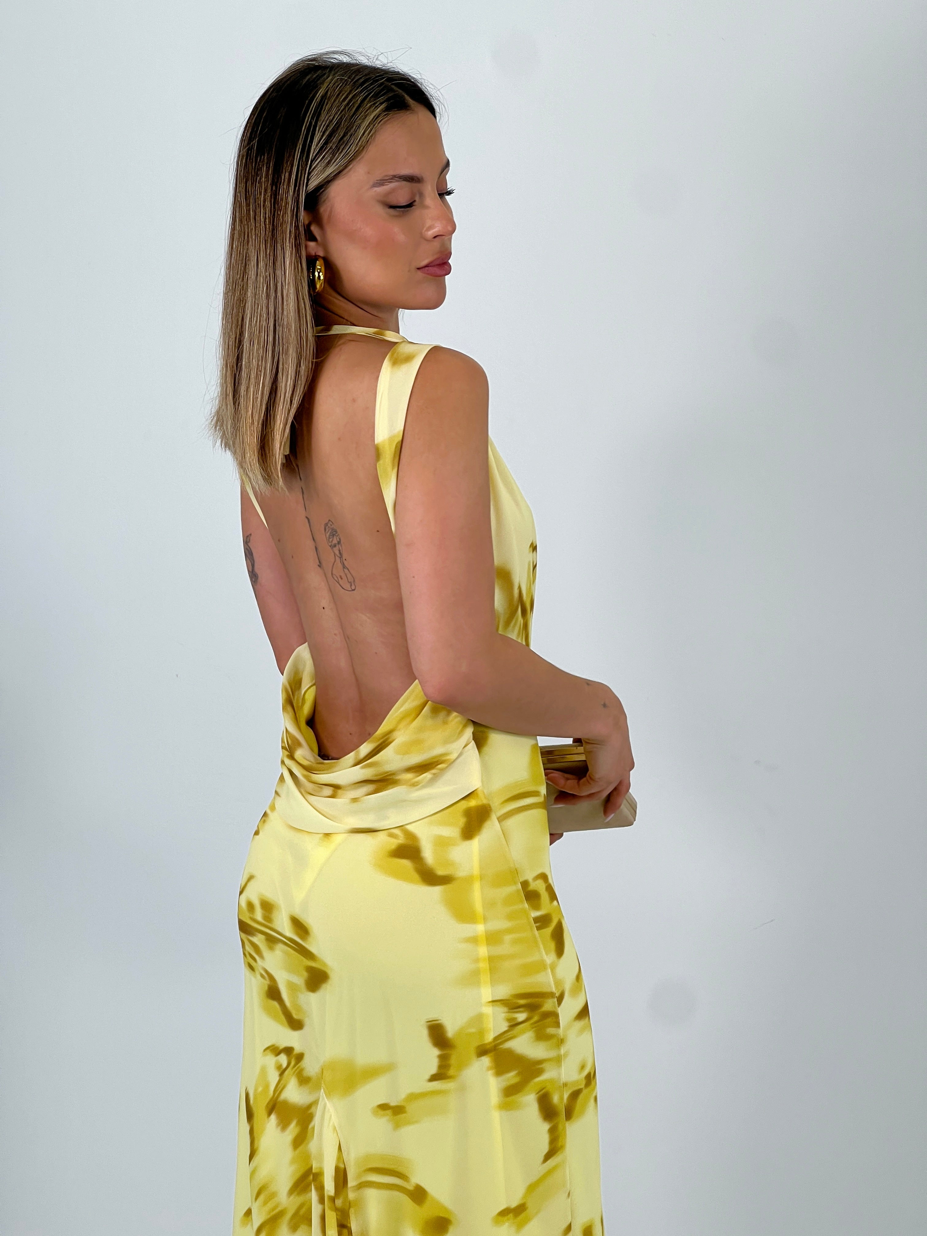 Vestido estampado drapeado Ona - Zebra&Maduixa®