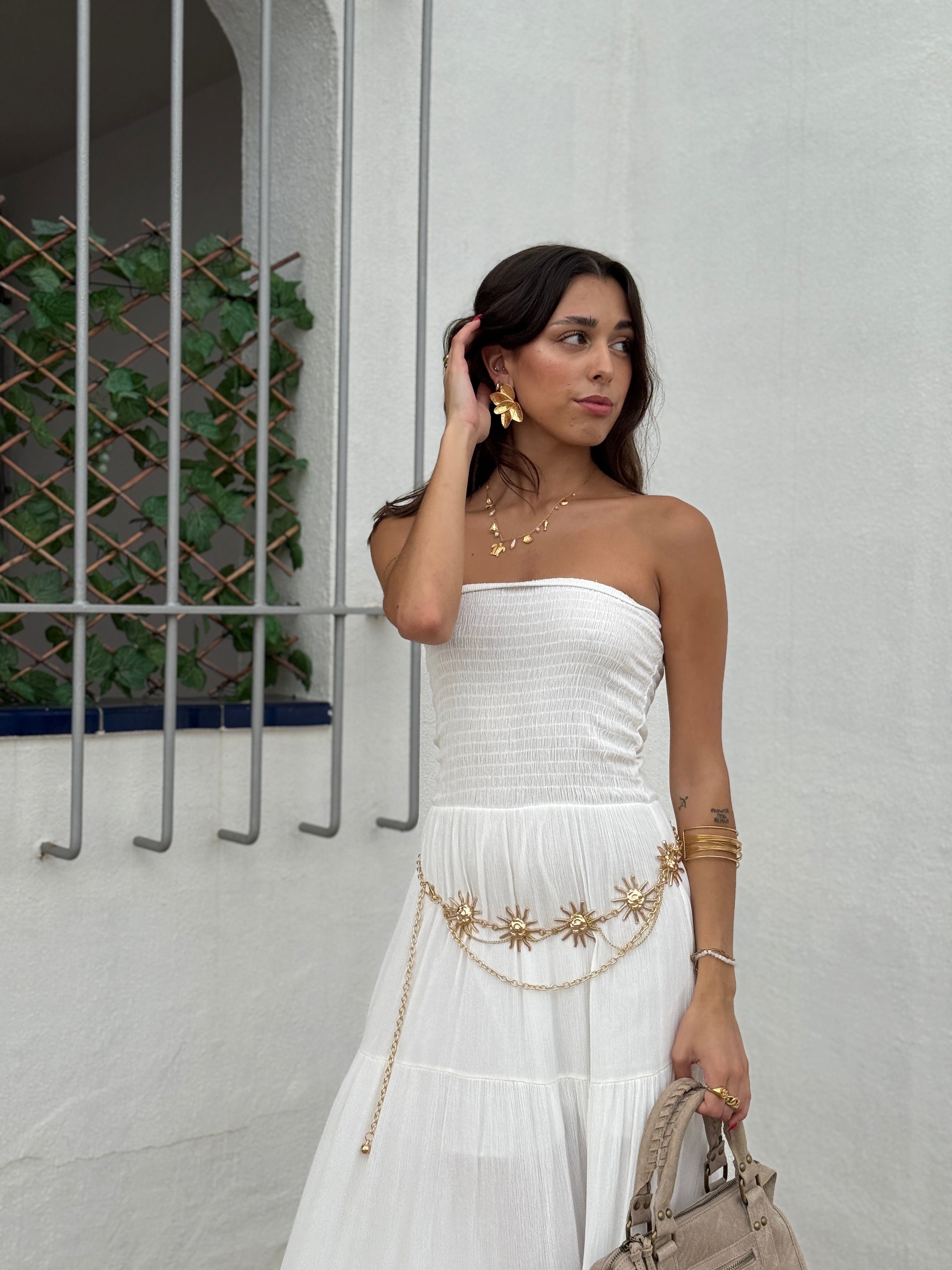 Vestido goma palabra de honor - Zebra&Maduixa®