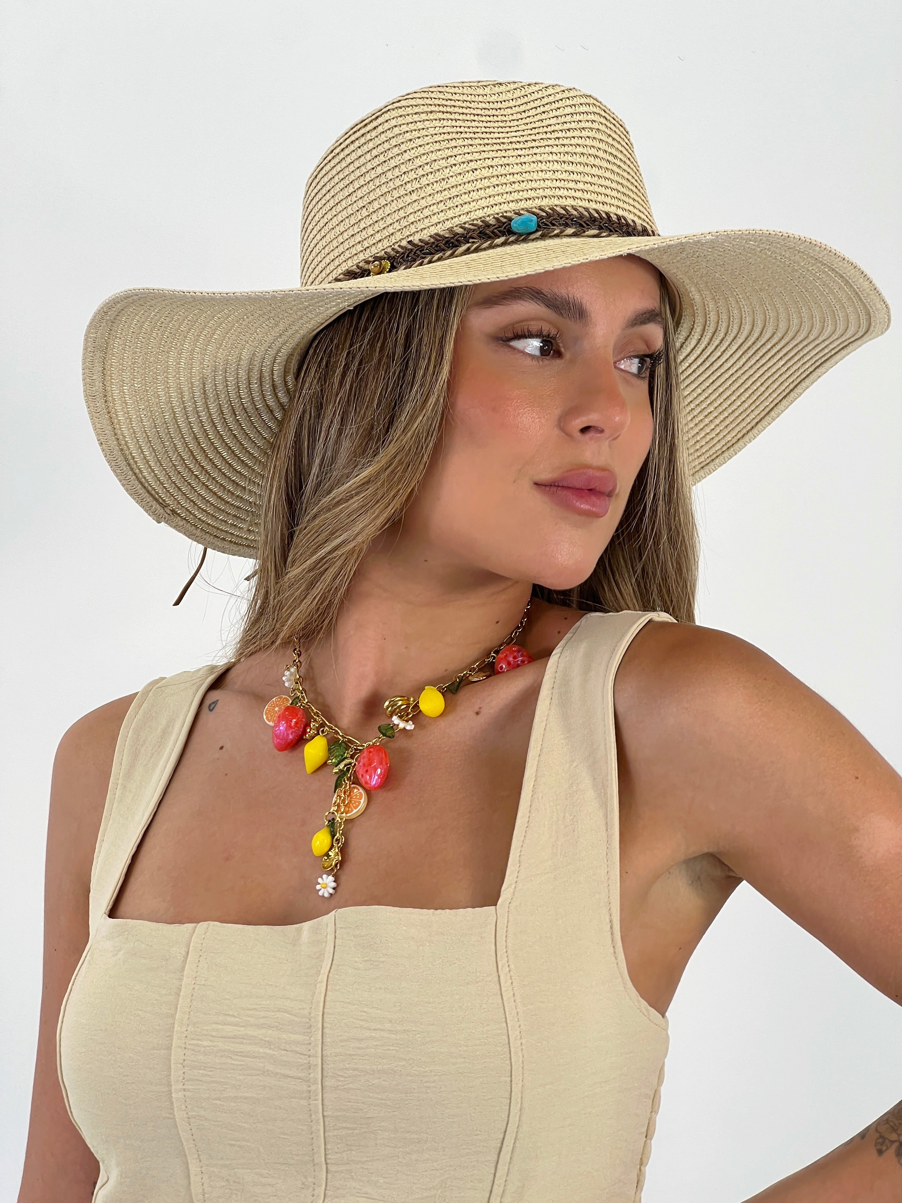 Collar con abalorios colgantes - Zebra&Maduixa®