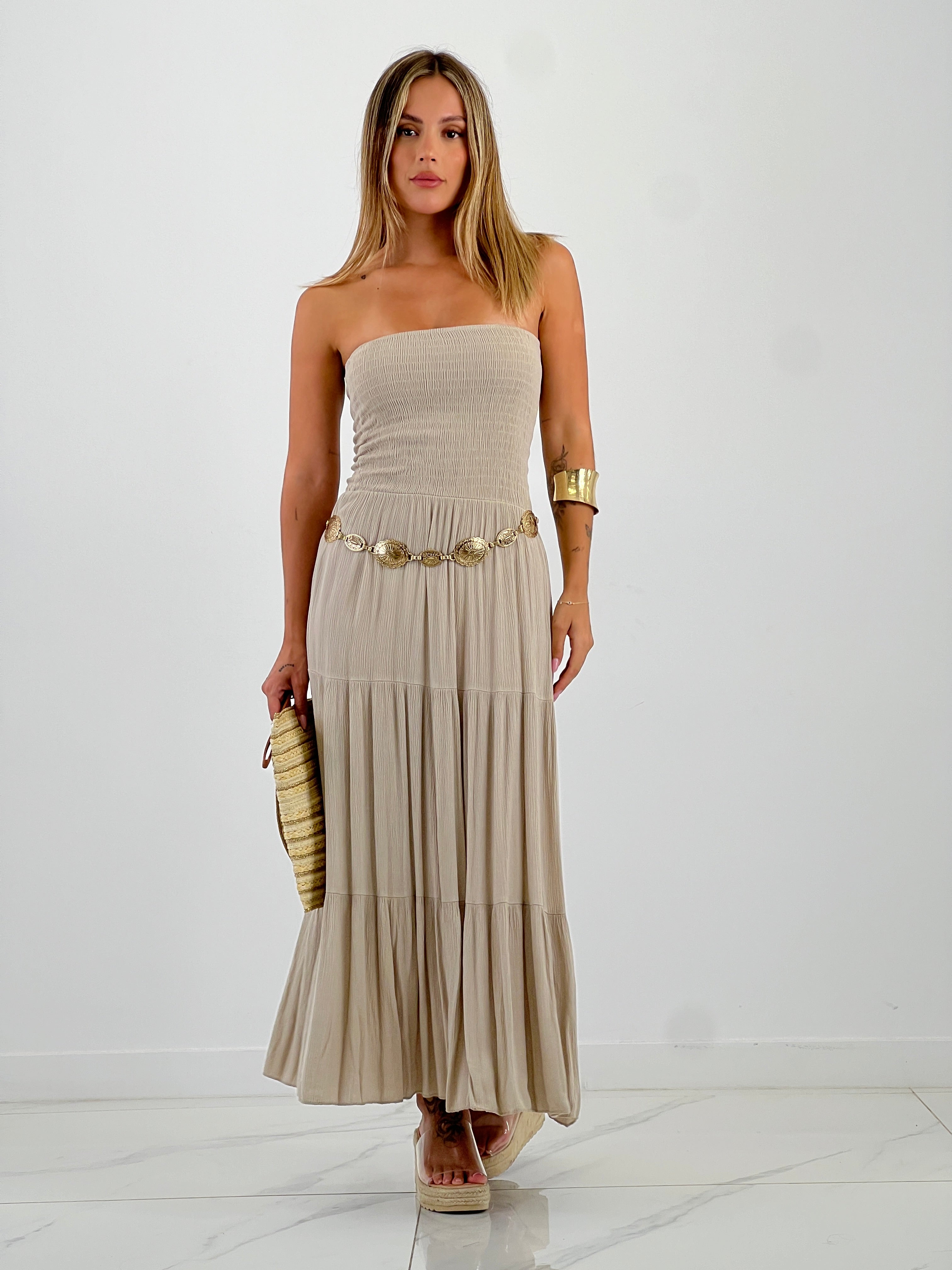 Vestido goma palabra de honor - Zebra&Maduixa®