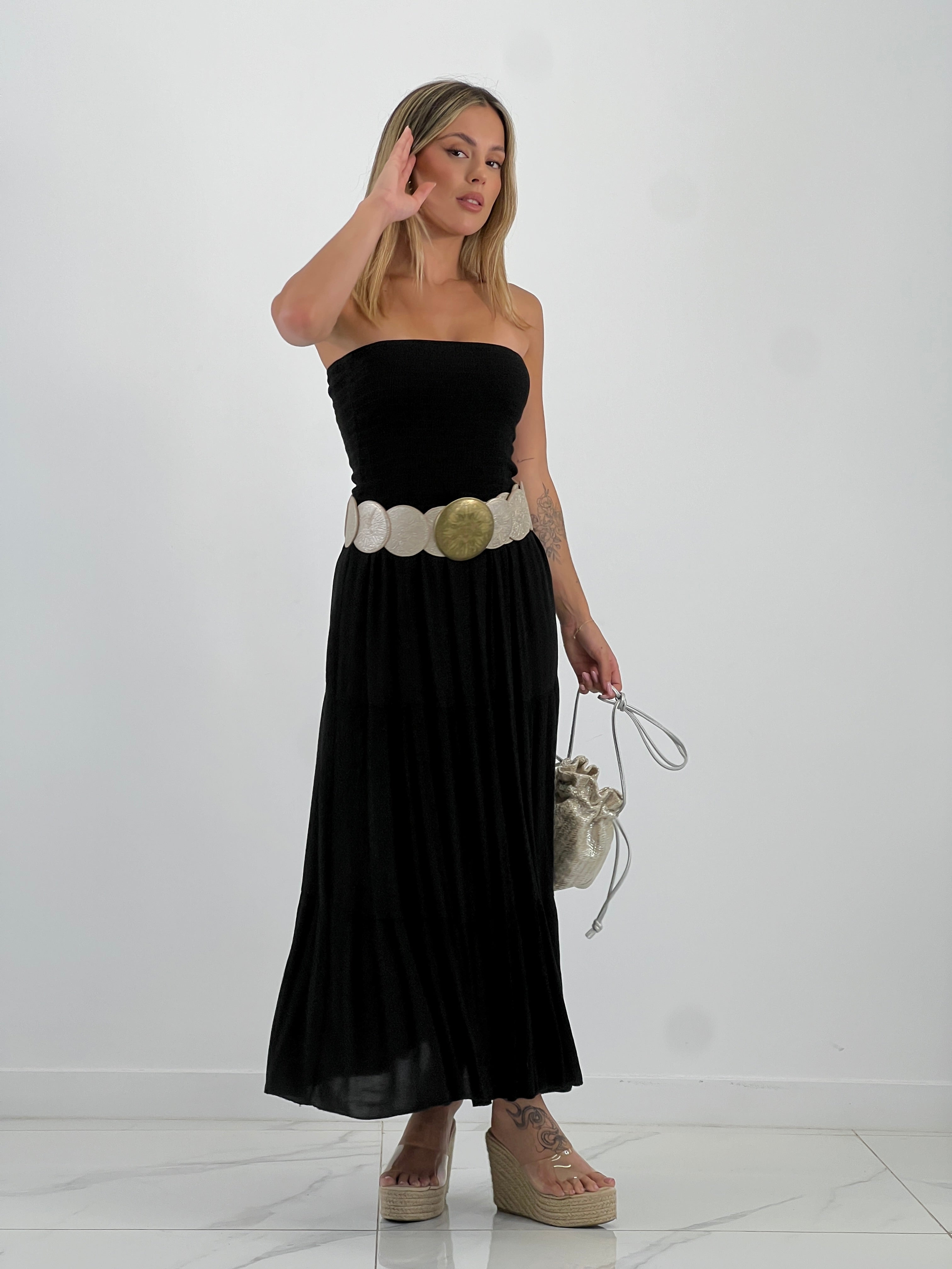 Vestido goma palabra de honor - Zebra&Maduixa®