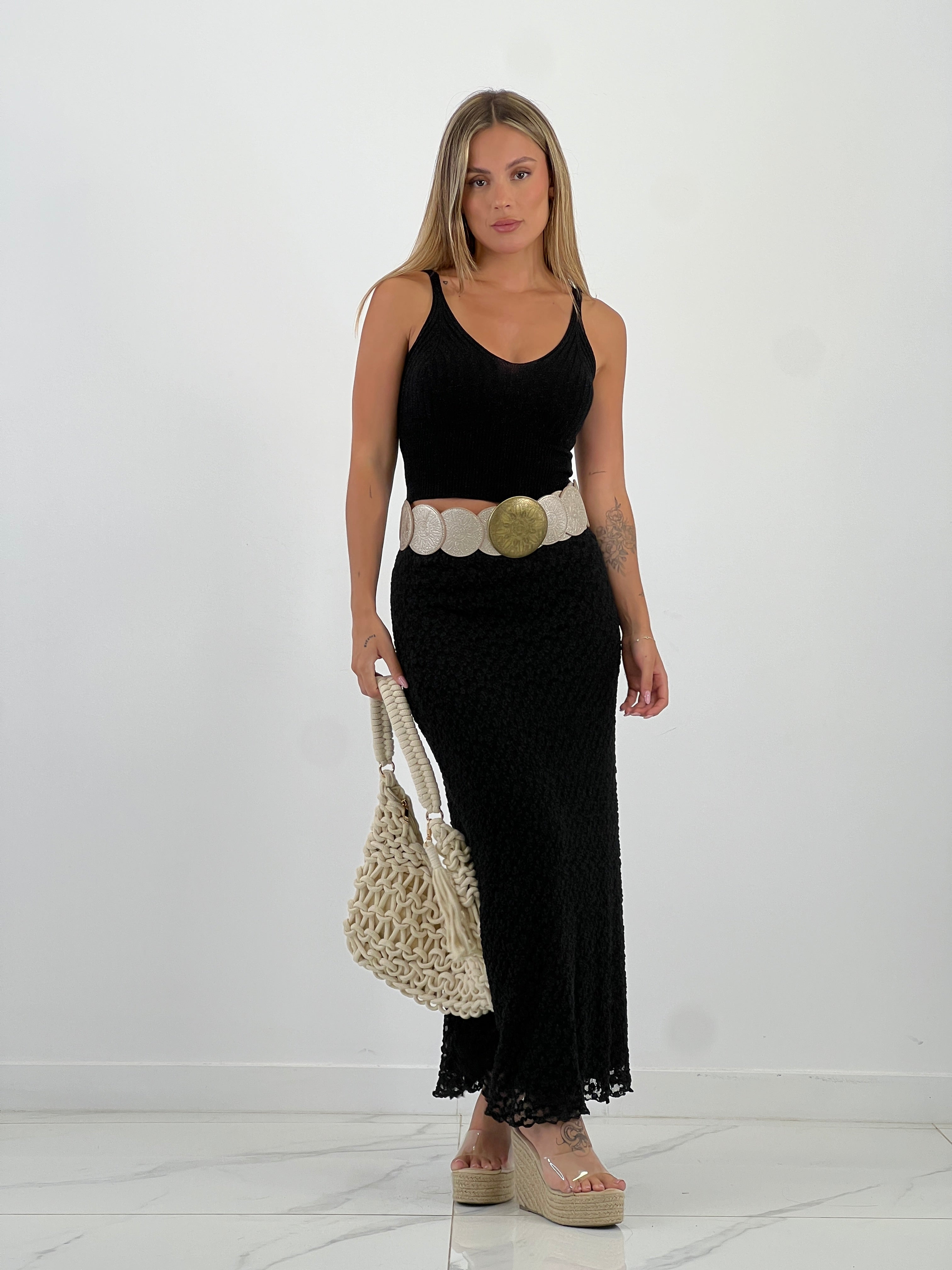 Falda larga blonda - Zebra&Maduixa®