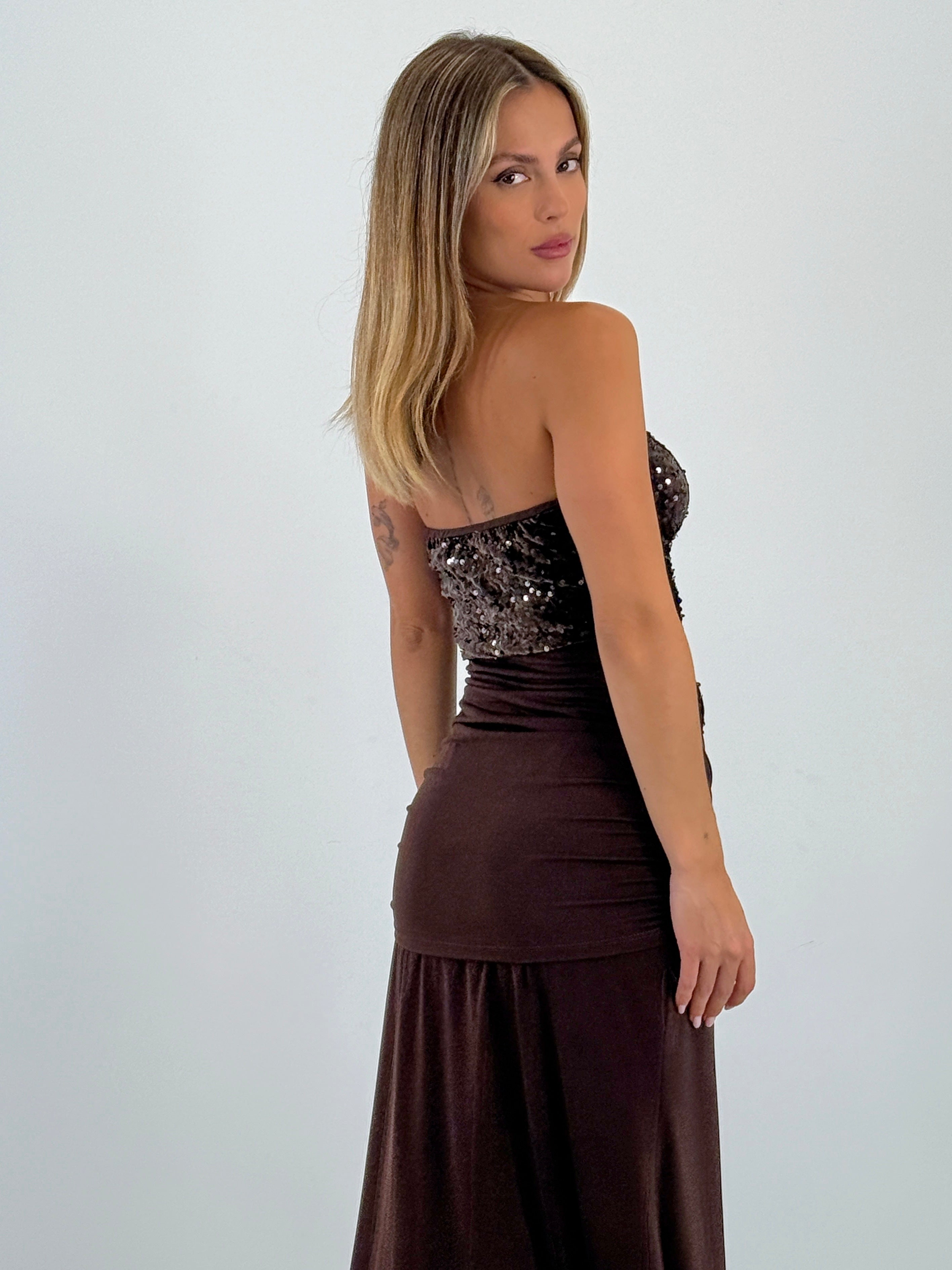 Vestido combinado terciopelo - Zebra&Maduixa®