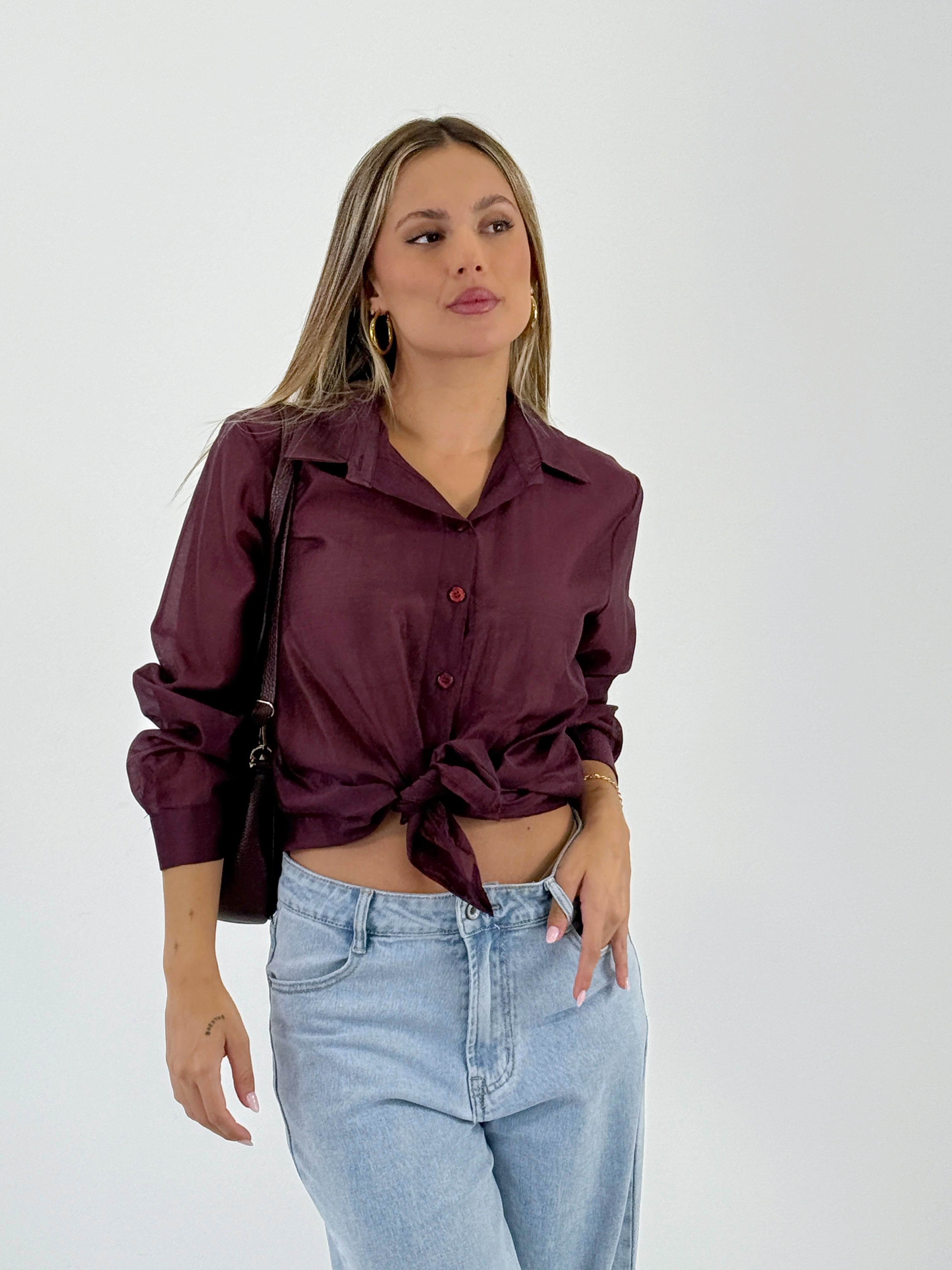 Blusa transparencia nudo - Zebra&Maduixa®