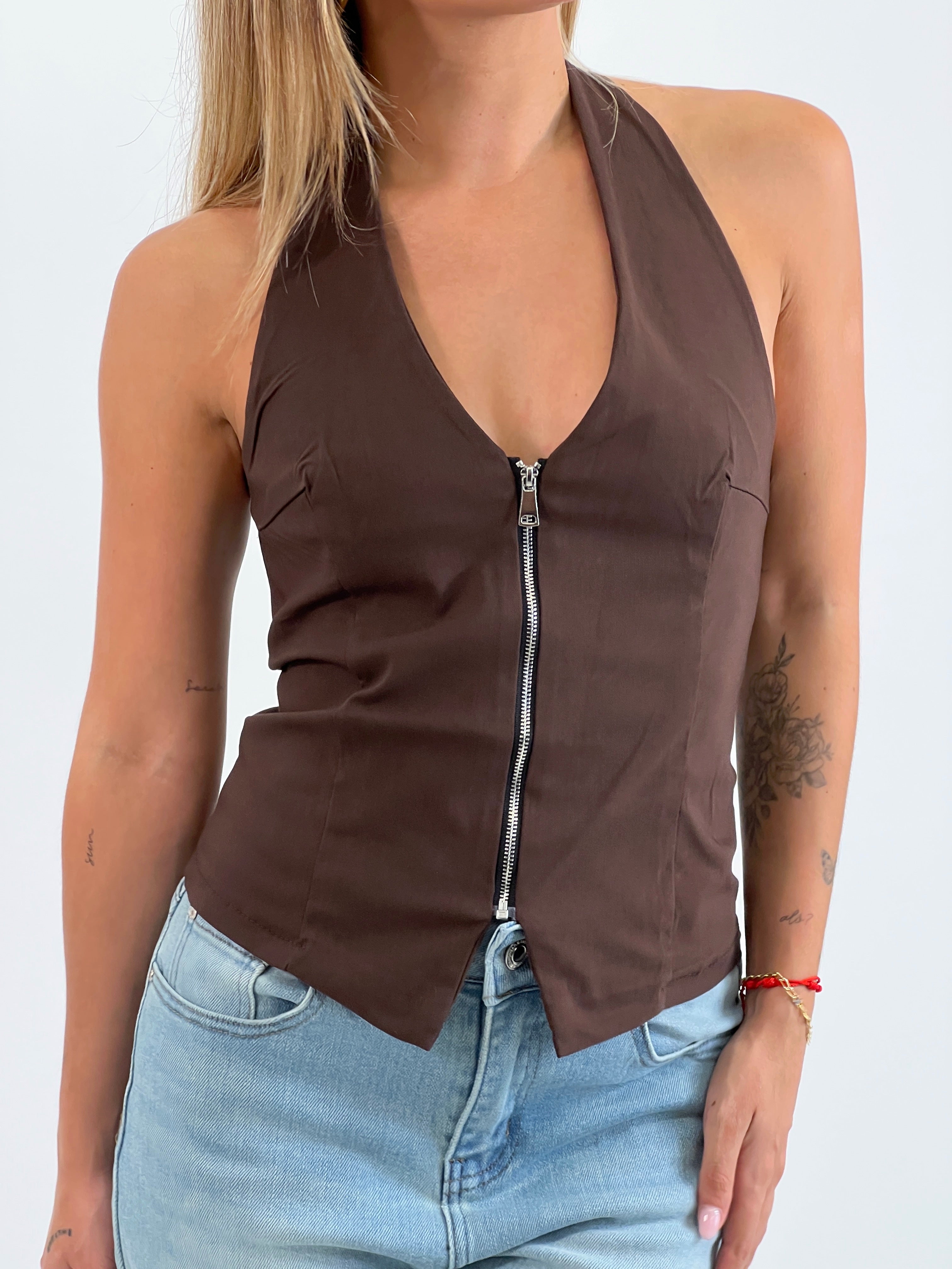 Top chaleco cremallera - Zebra&Maduixa®