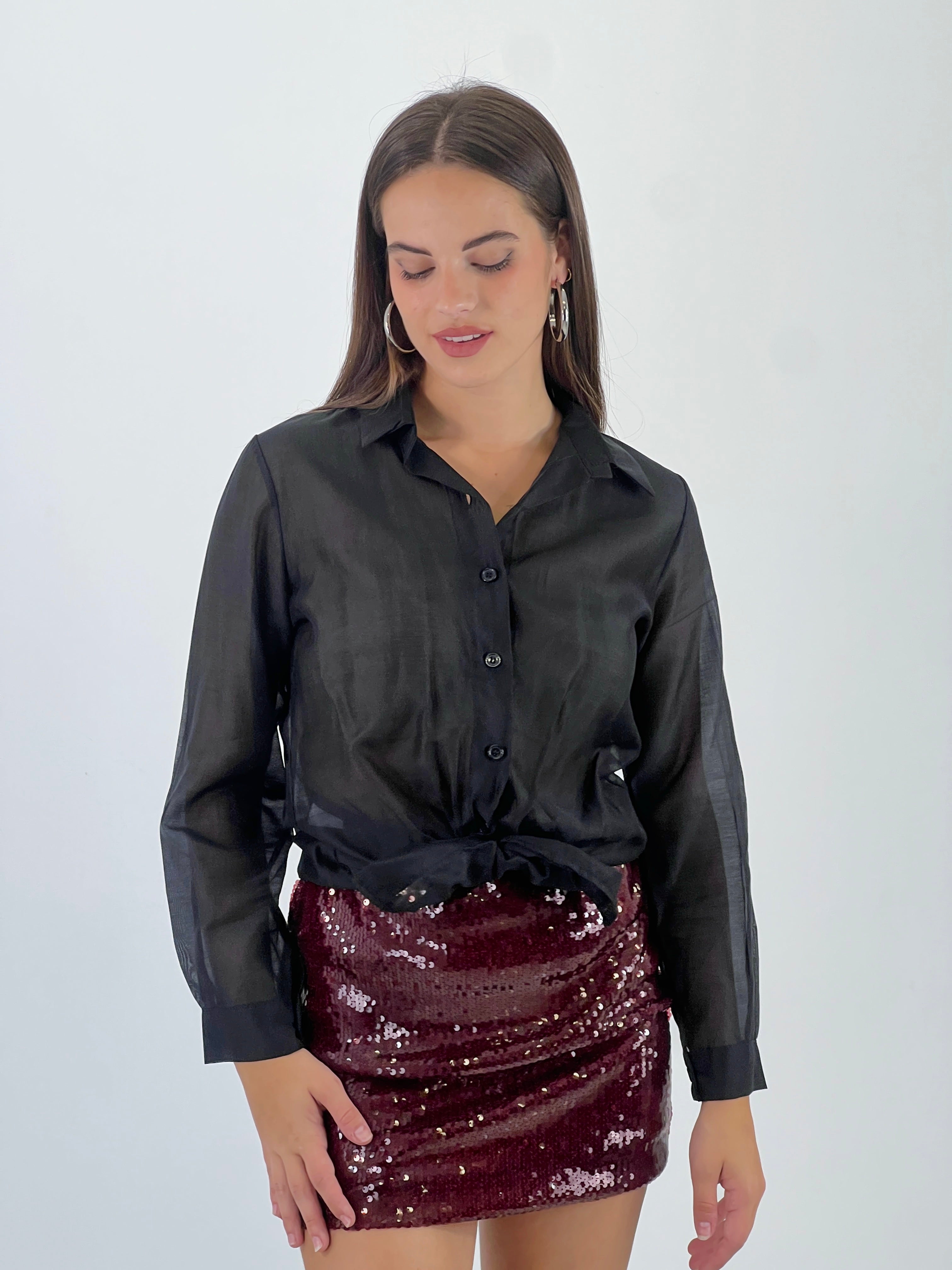Blusa transparencia nudo - Zebra&Maduixa®