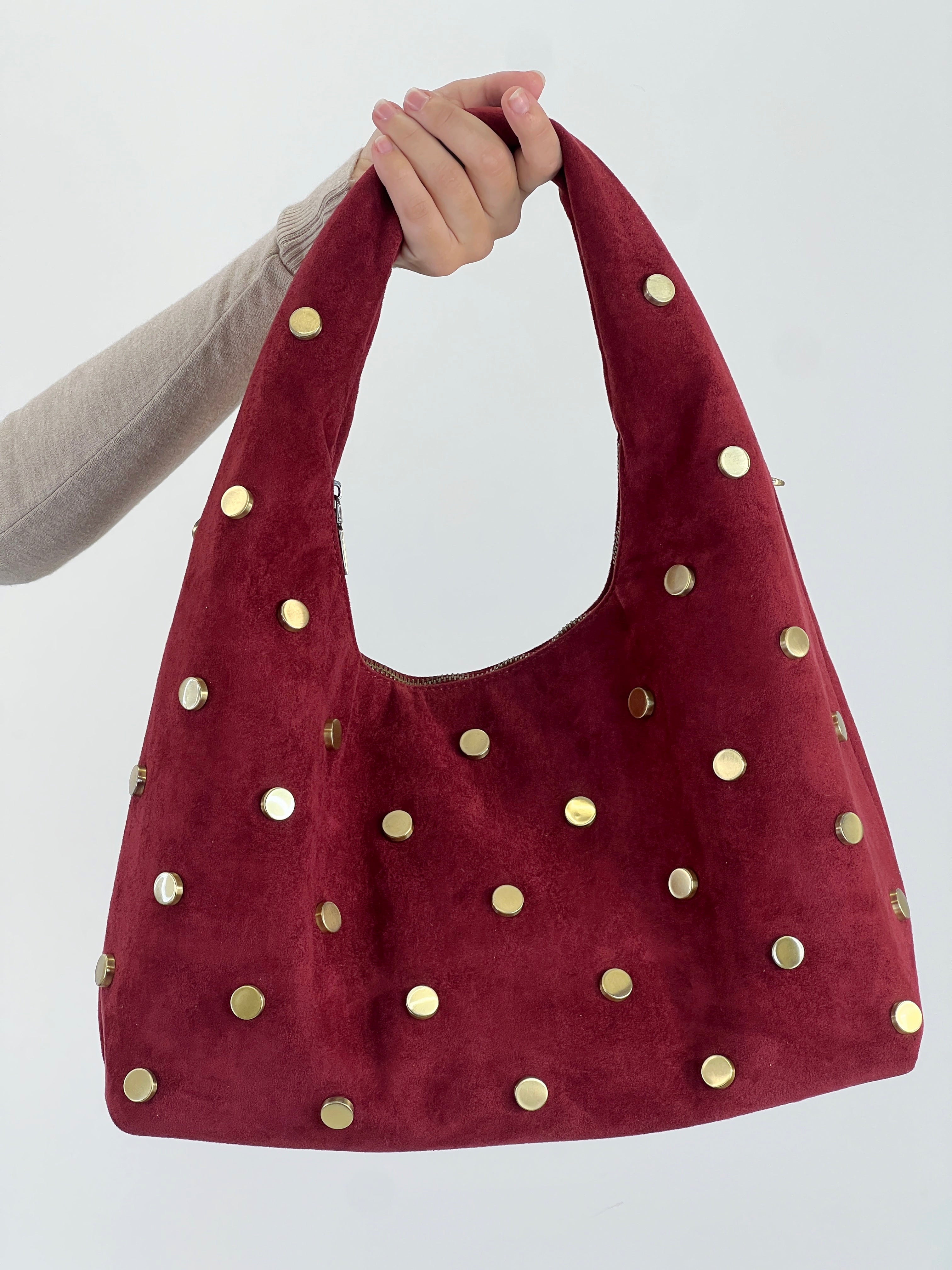 Bolso hobo tachas - Zebra&Maduixa®