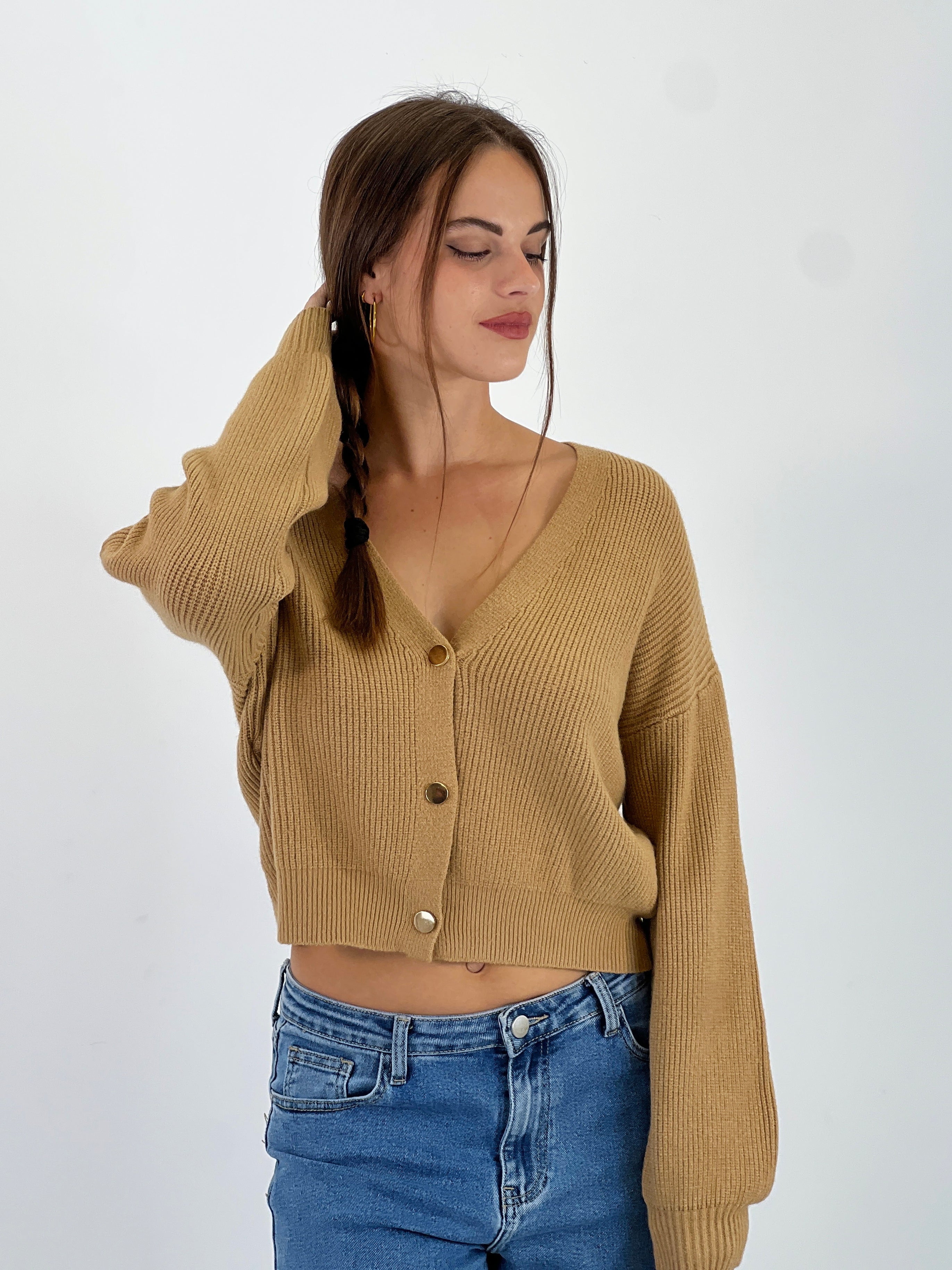 Chaqueta cropped punto - Zebra&Maduixa®