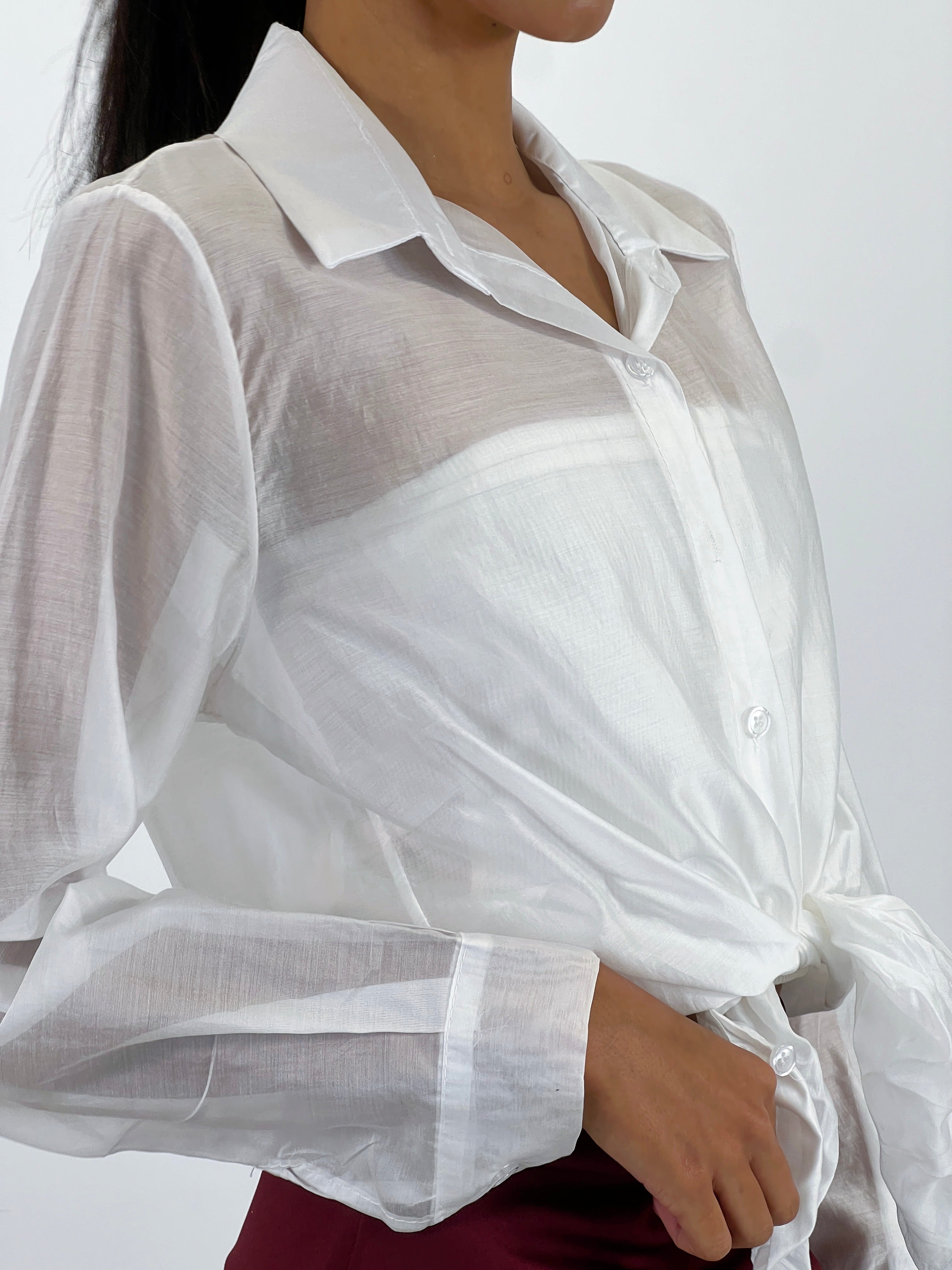 Blusa transparencia nudo - Zebra&Maduixa®