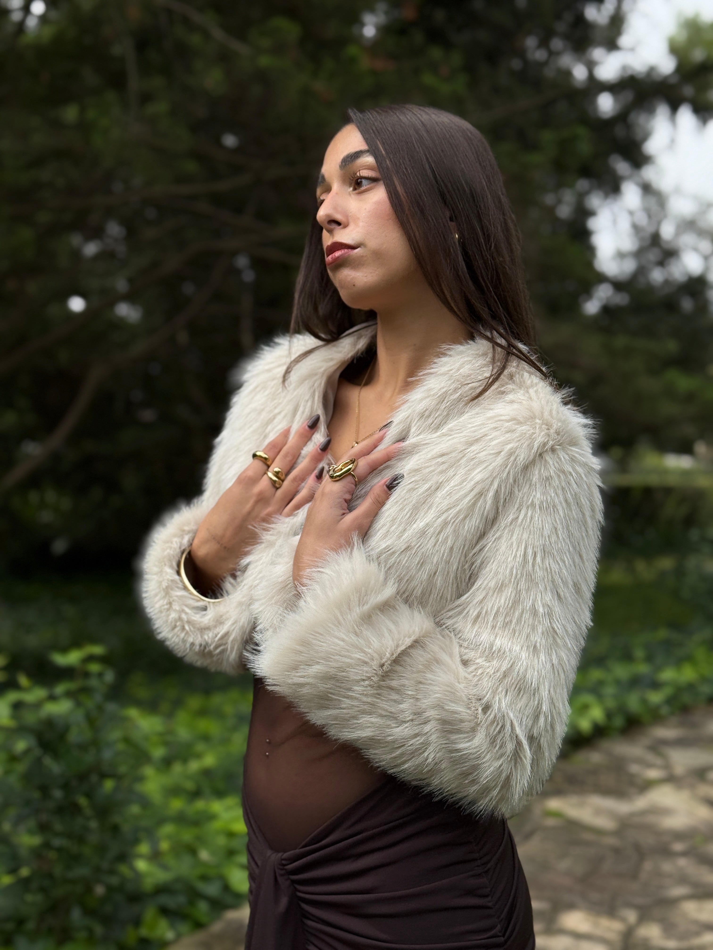 Chaqueta bolero pelo - Zebra&Maduixa®