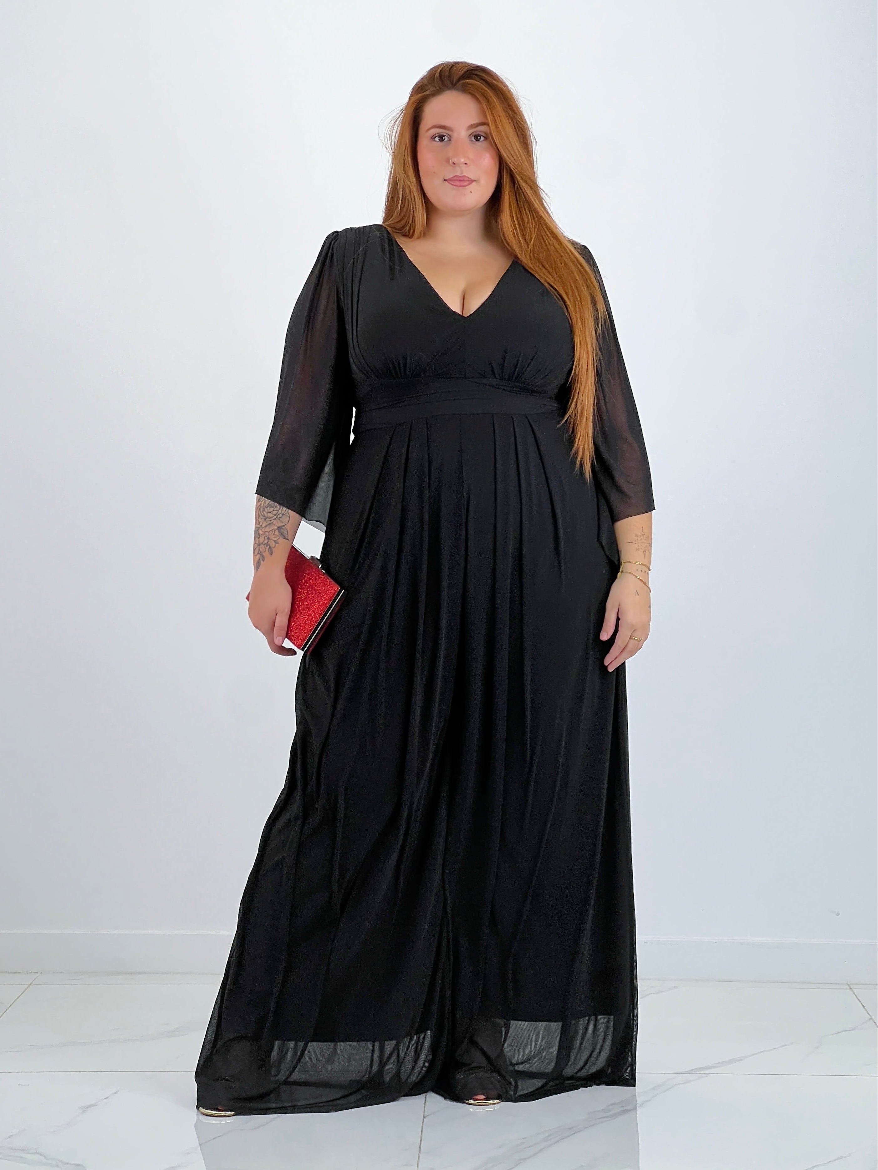 Mencía flared sleeve jumpsuit