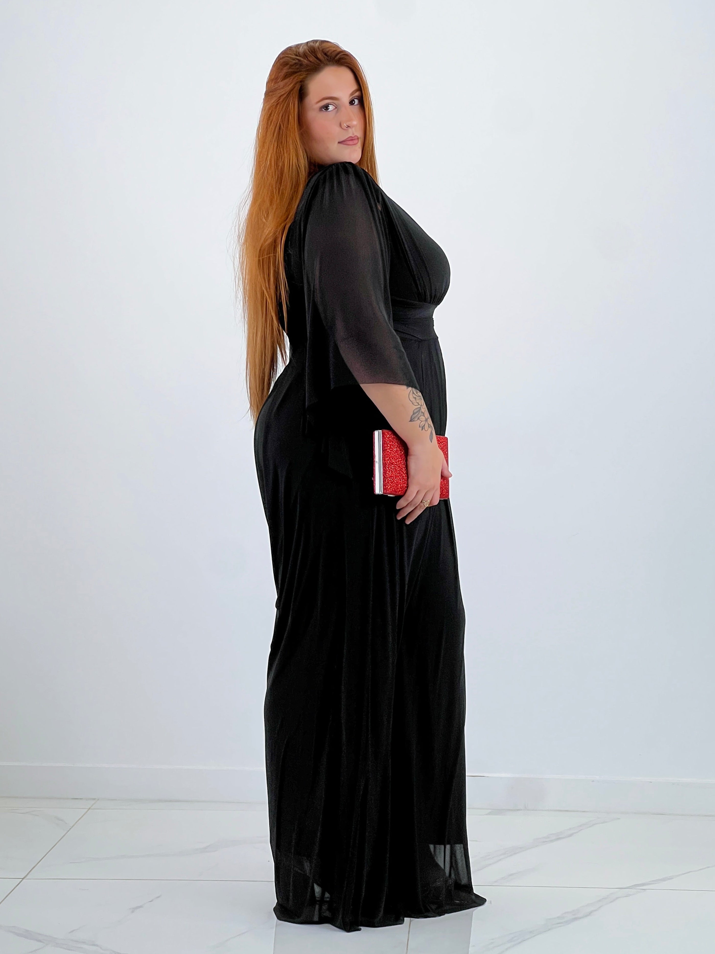 Mencía flared sleeve jumpsuit