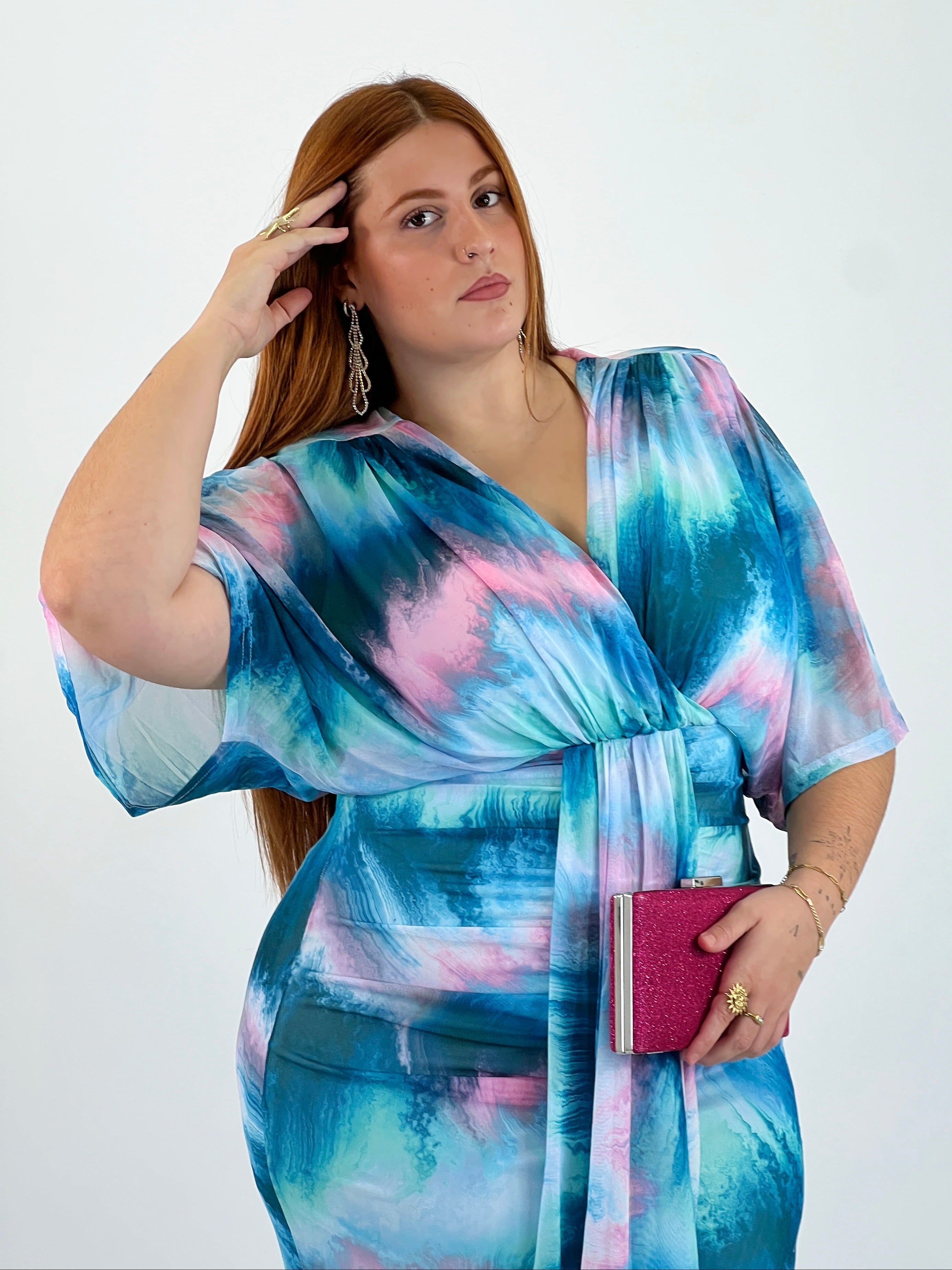 Gabriela printed midi dress