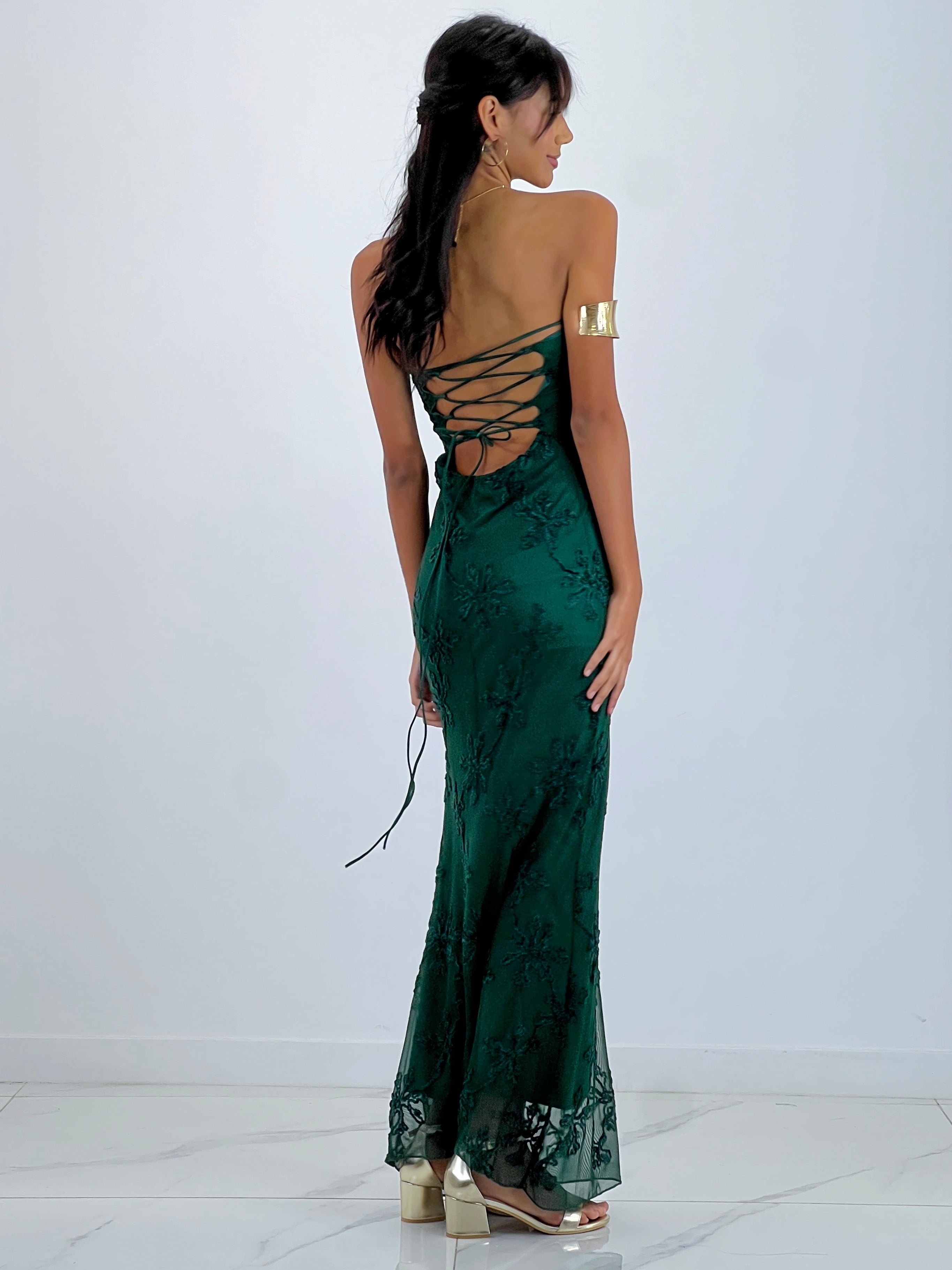 Vestido encaje terciopelo - Zebra&Maduixa®