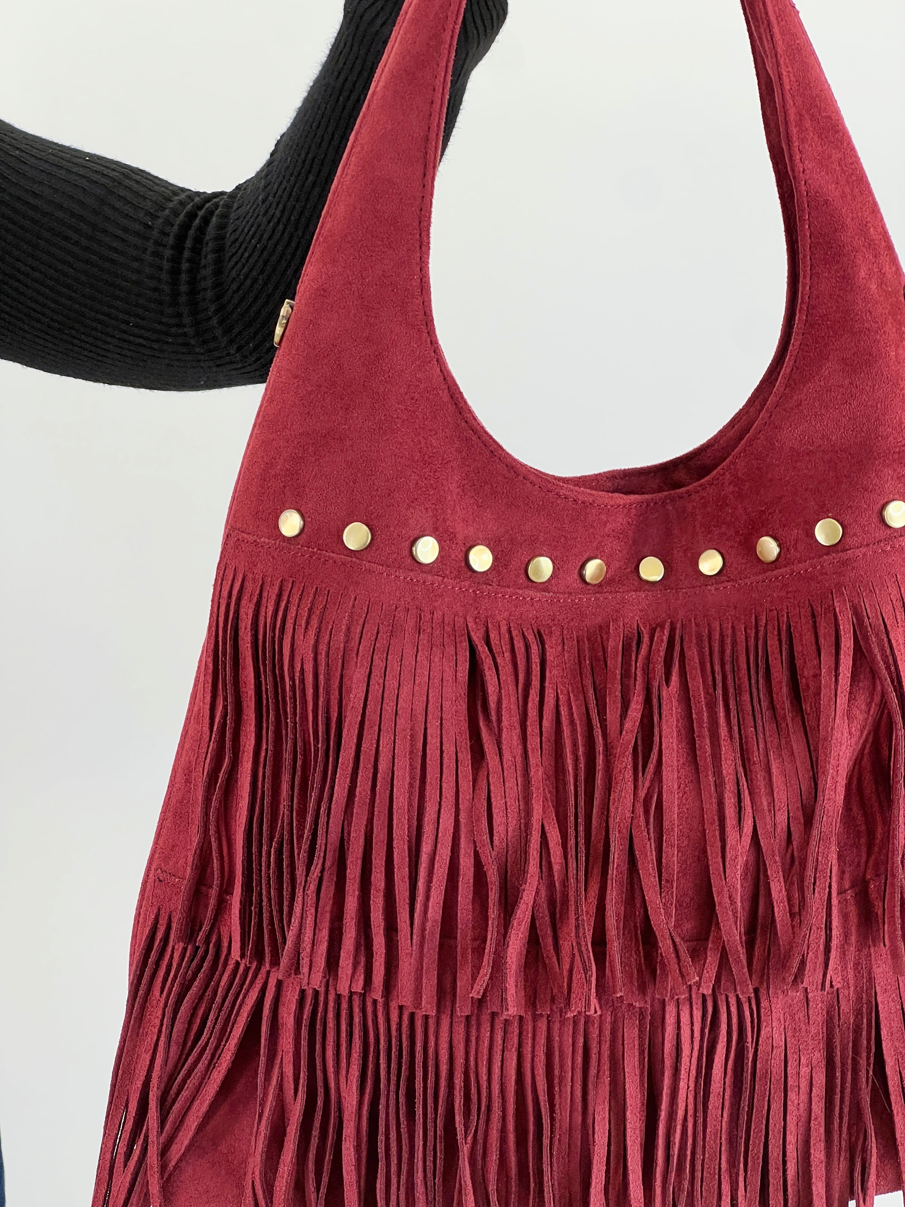 Bolso flecos tachuela - Zebra&Maduixa®