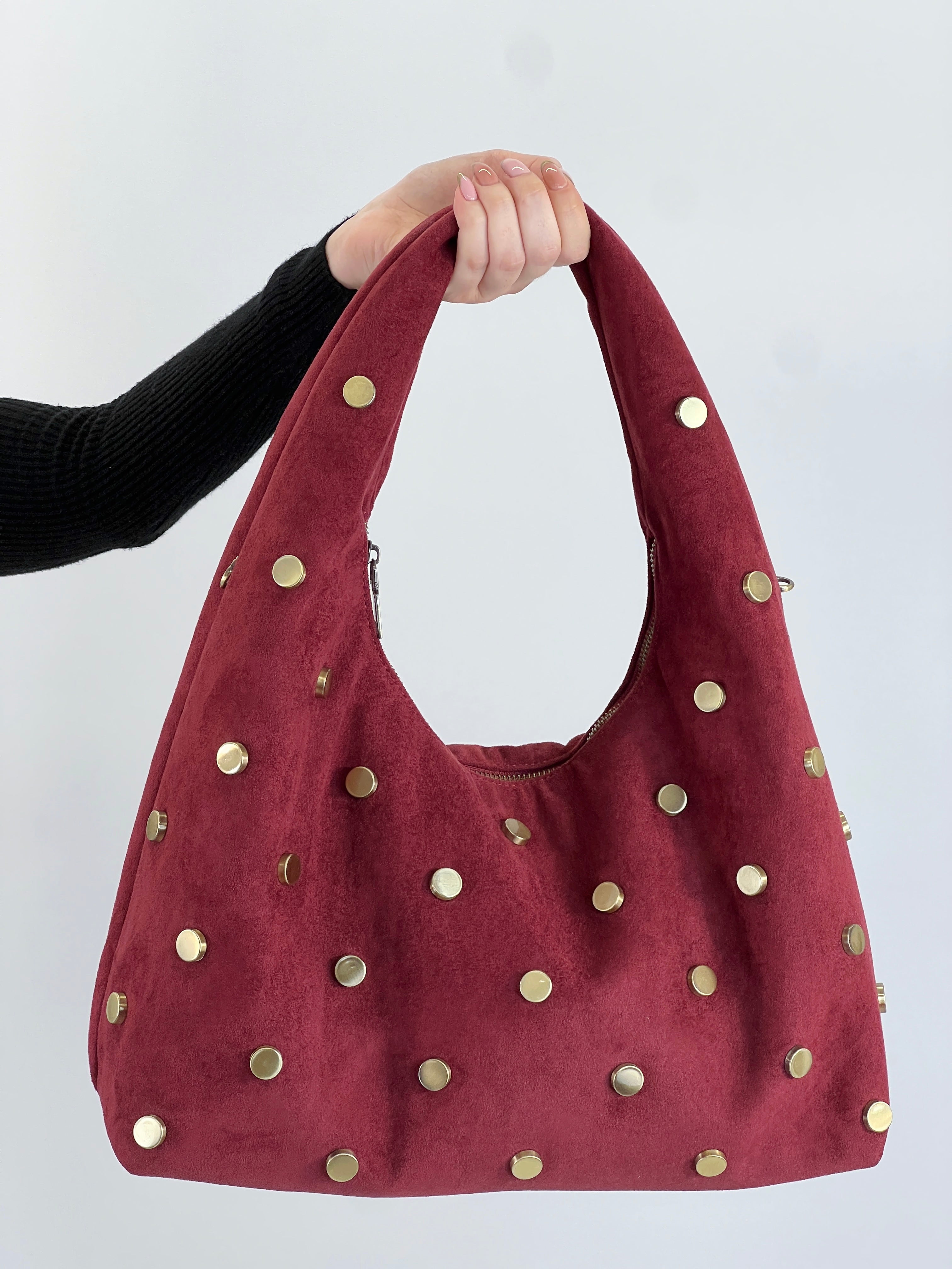 Bolso hobo tachas - Zebra&Maduixa®