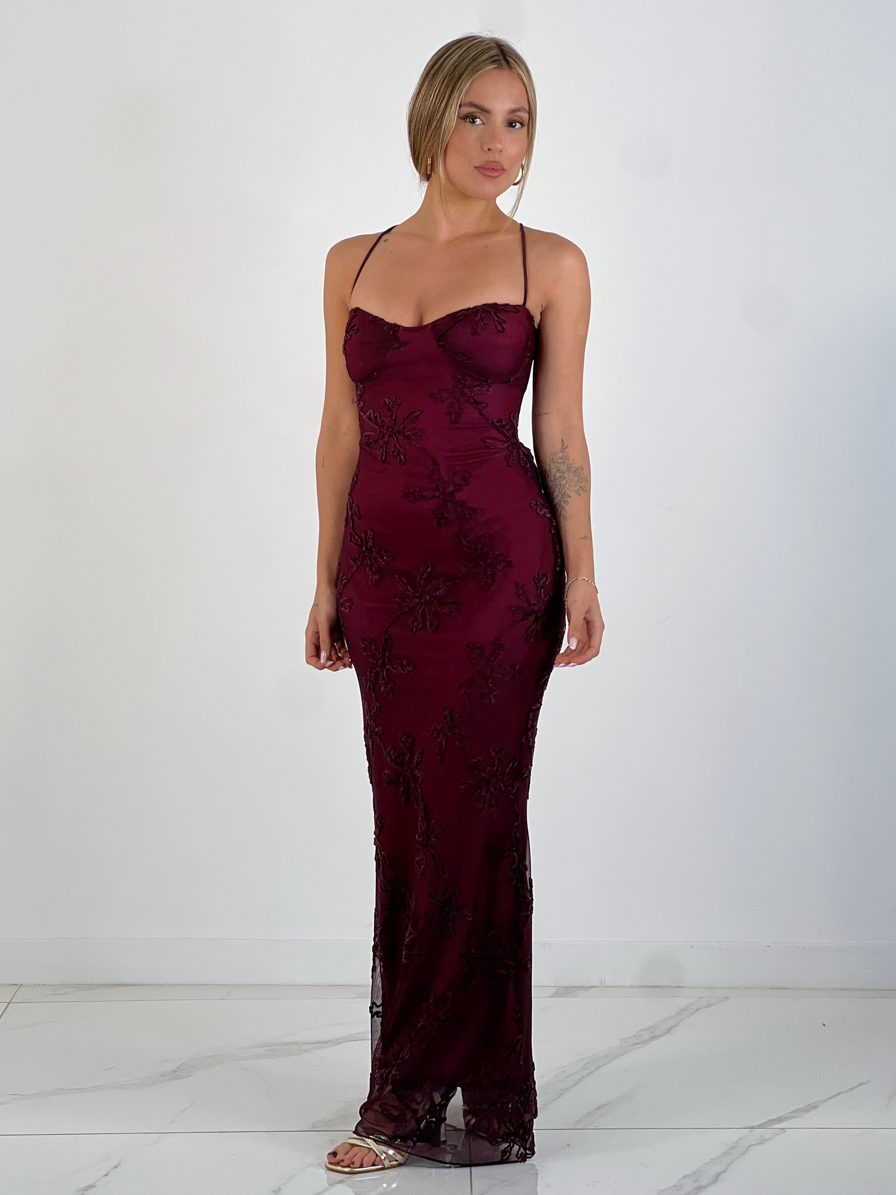 Vestido encaje terciopelo - Zebra&Maduixa®