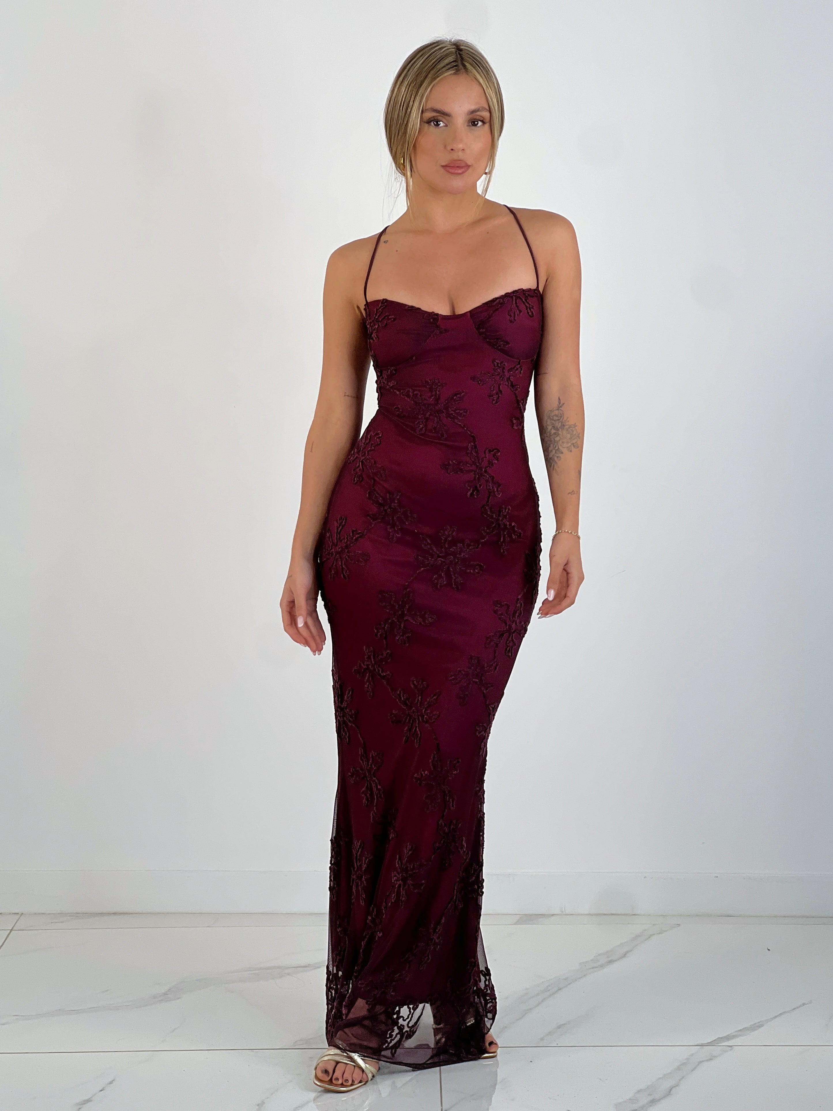 Vestido encaje terciopelo - Zebra&Maduixa®