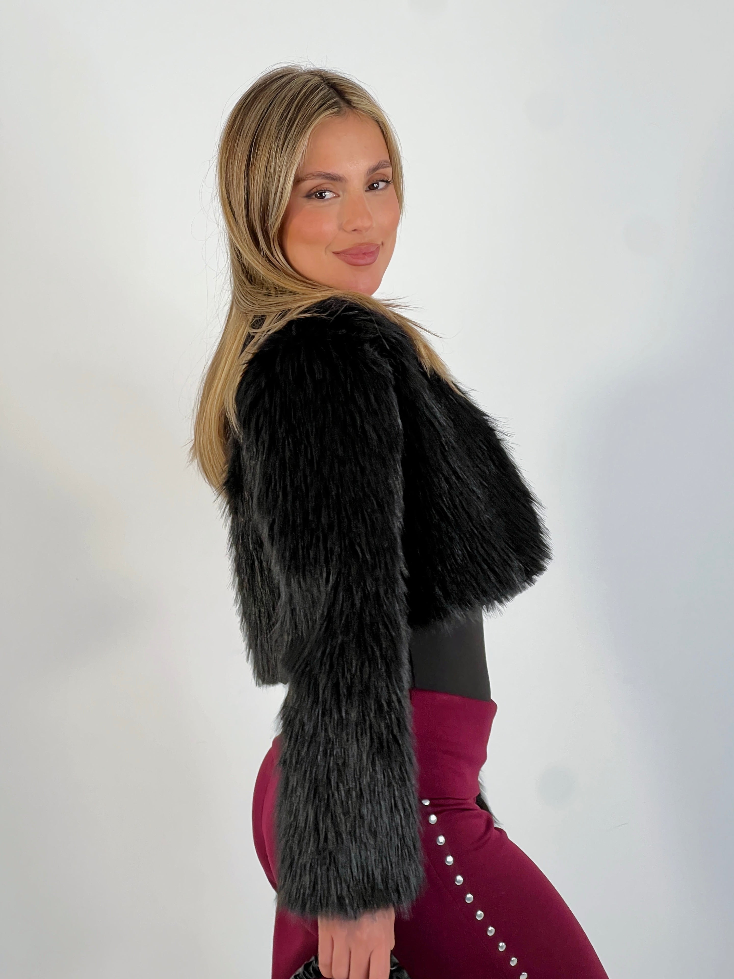 Chaqueta bolero pelo - Zebra&Maduixa®