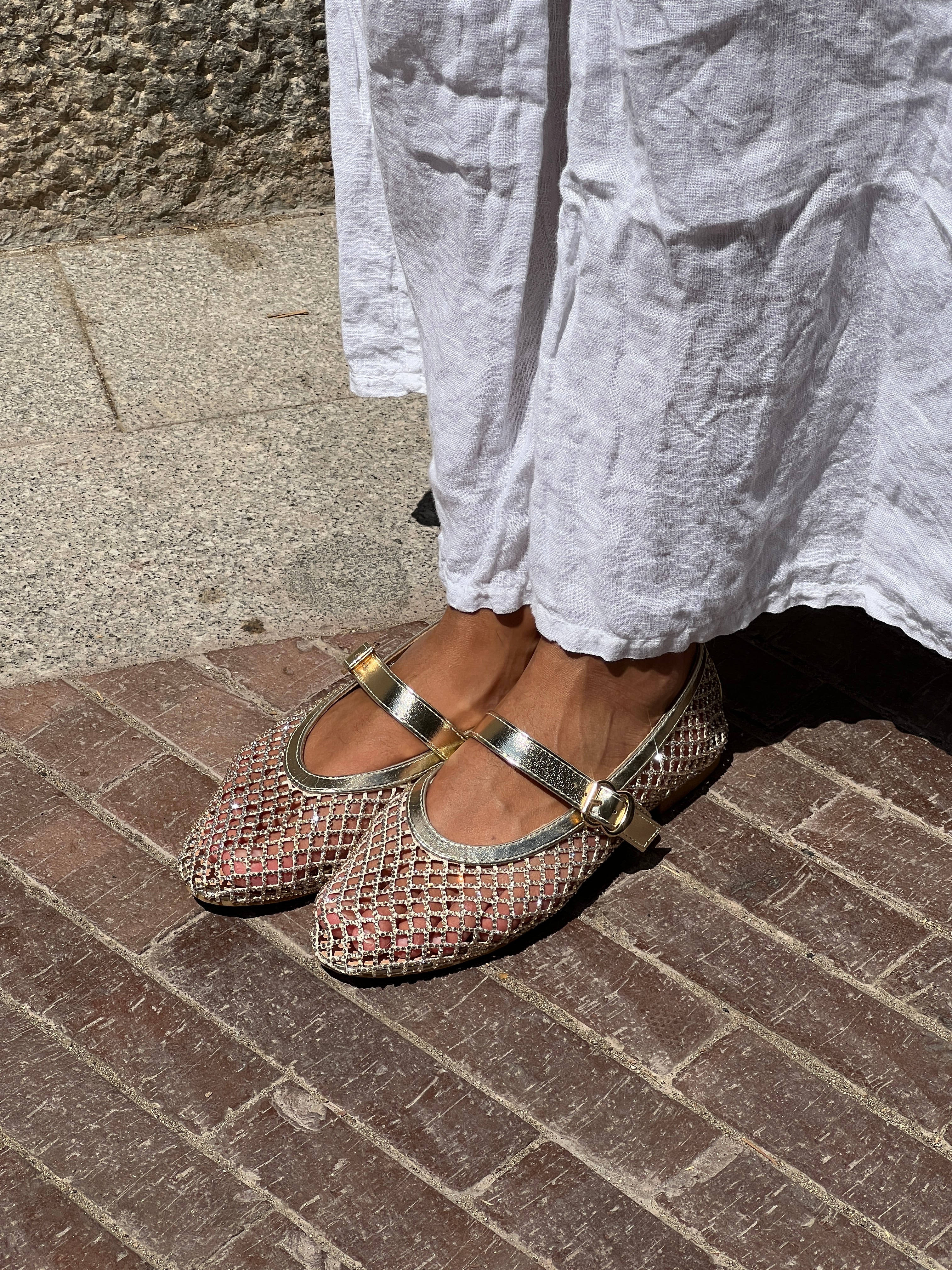 Ballerine con rete