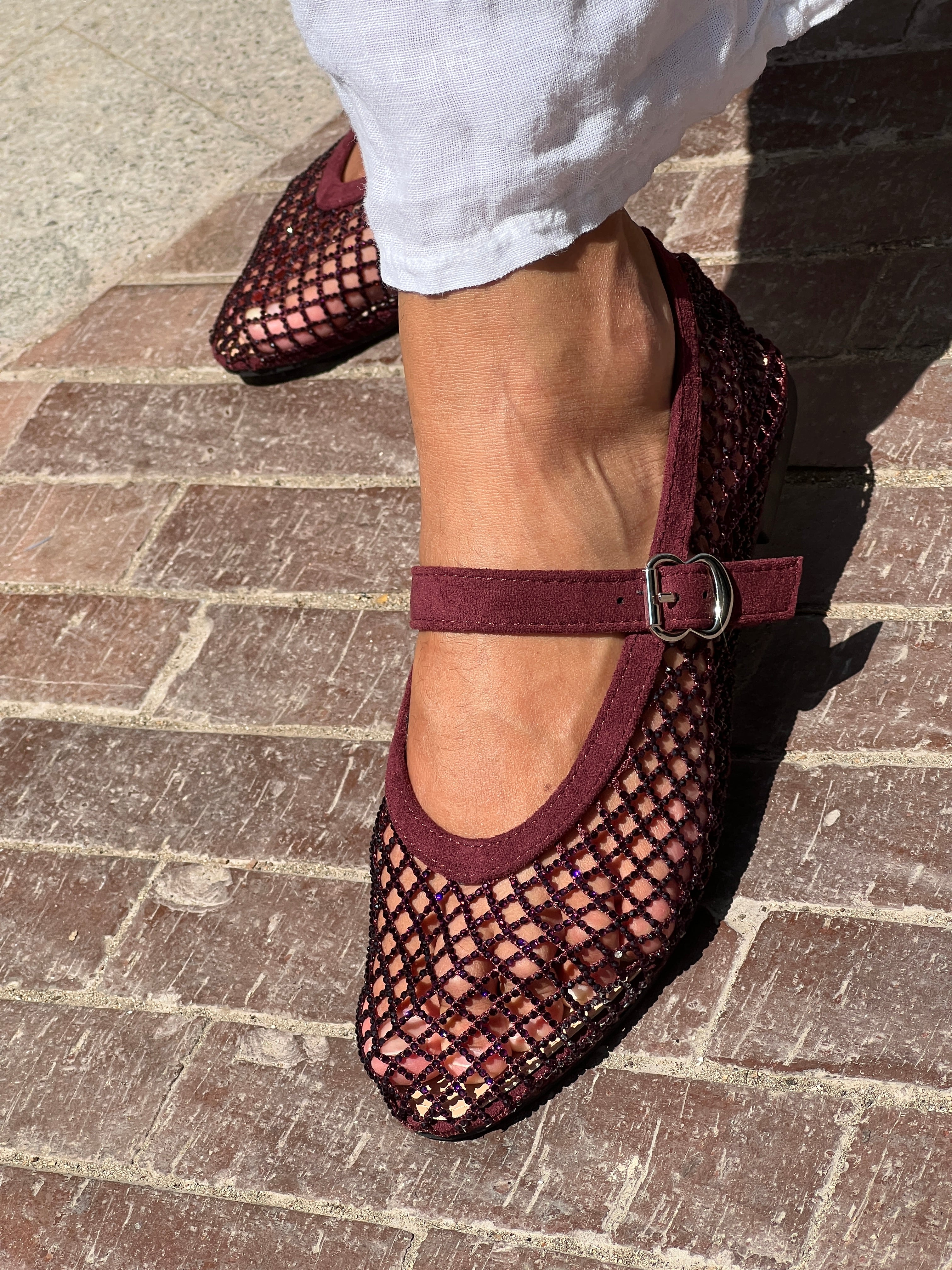 Ballerine con rete
